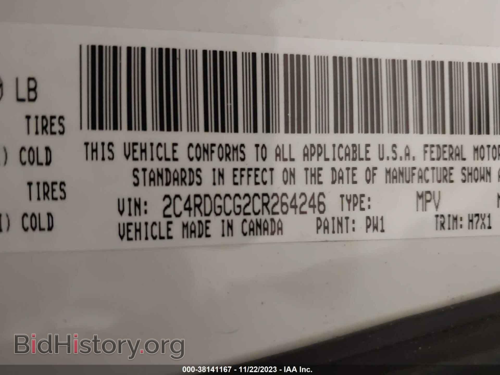 2012 DODGE GRAND CARAVAN - VIN: 2C4RDGCG2CR264246 - Фото 9