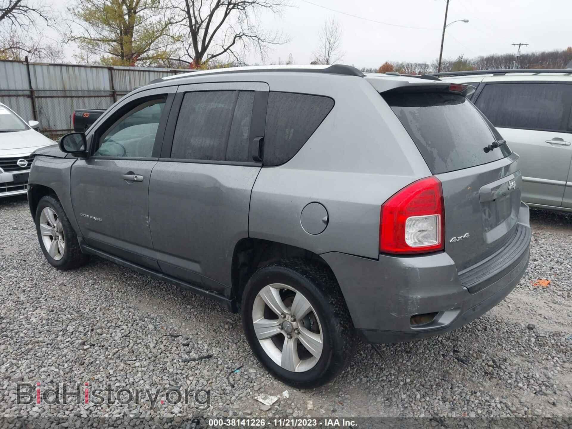 2012 JEEP COMPASS - VIN: 1C4NJDBB0CD624130 - Фото 3