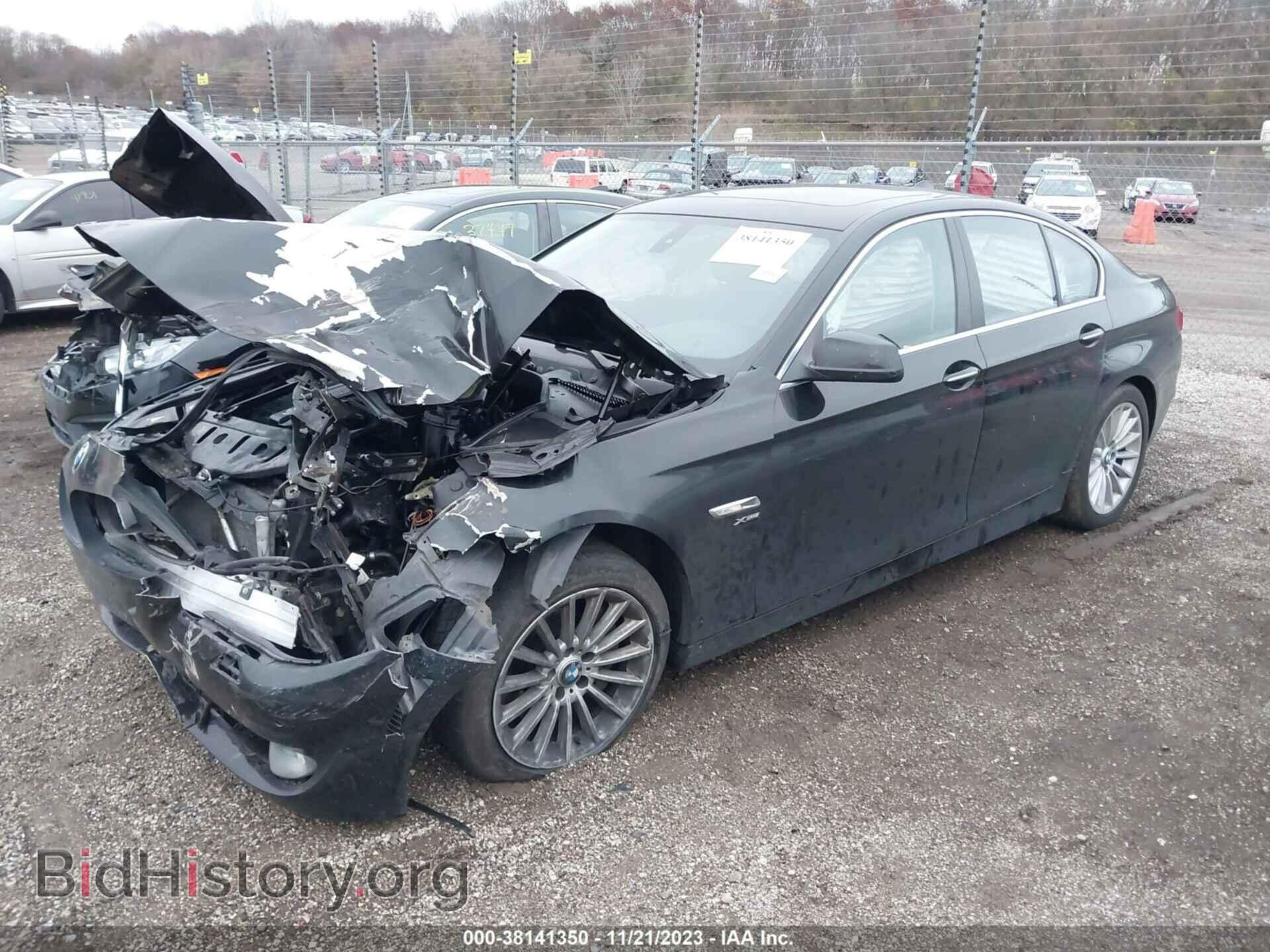 2012 BMW 535I - VIN: WBAFU7C50CDU59733 - Фото 2