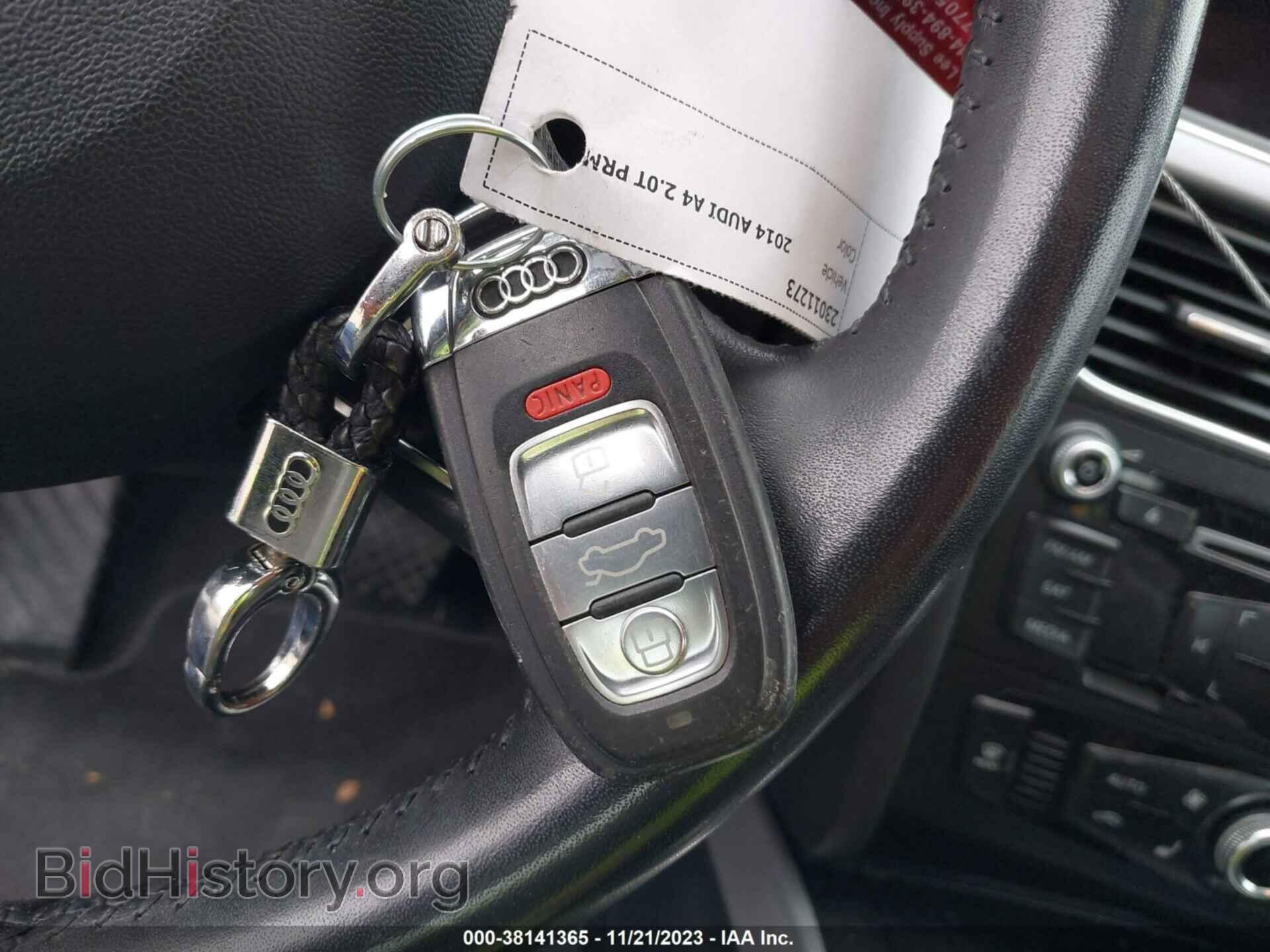 2014 AUDI A4 - VIN: WAUBFAFL2EN003519 - Фото 11