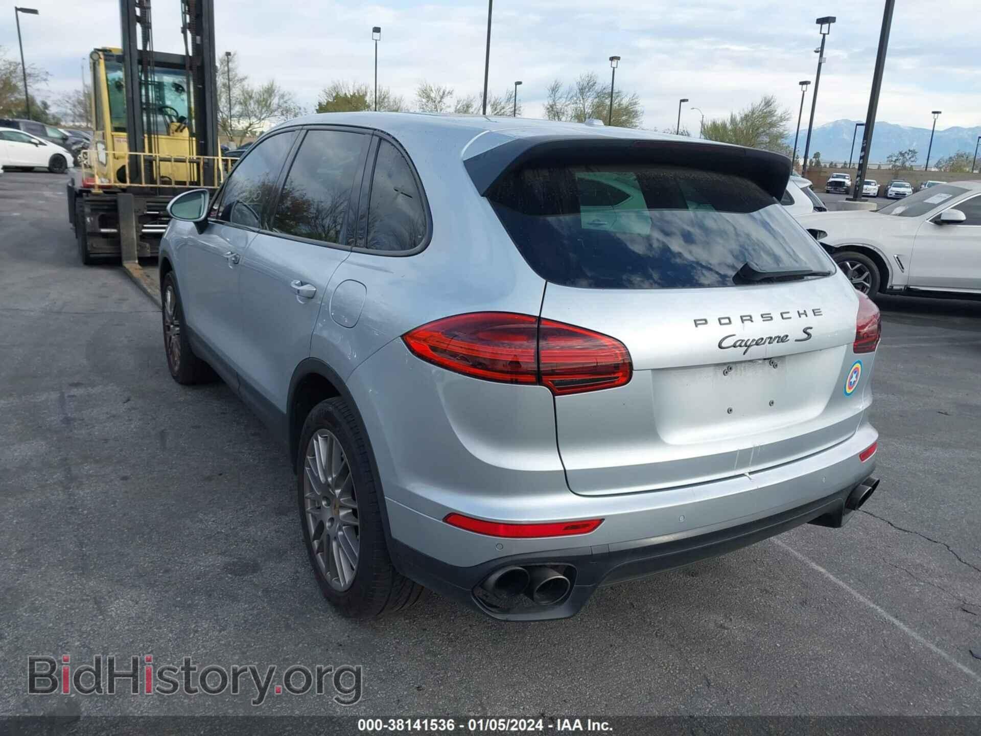 2016 PORSCHE CAYENNE E-HYBRID - VIN: WP1AE2A21GLA64475 - Фото 3