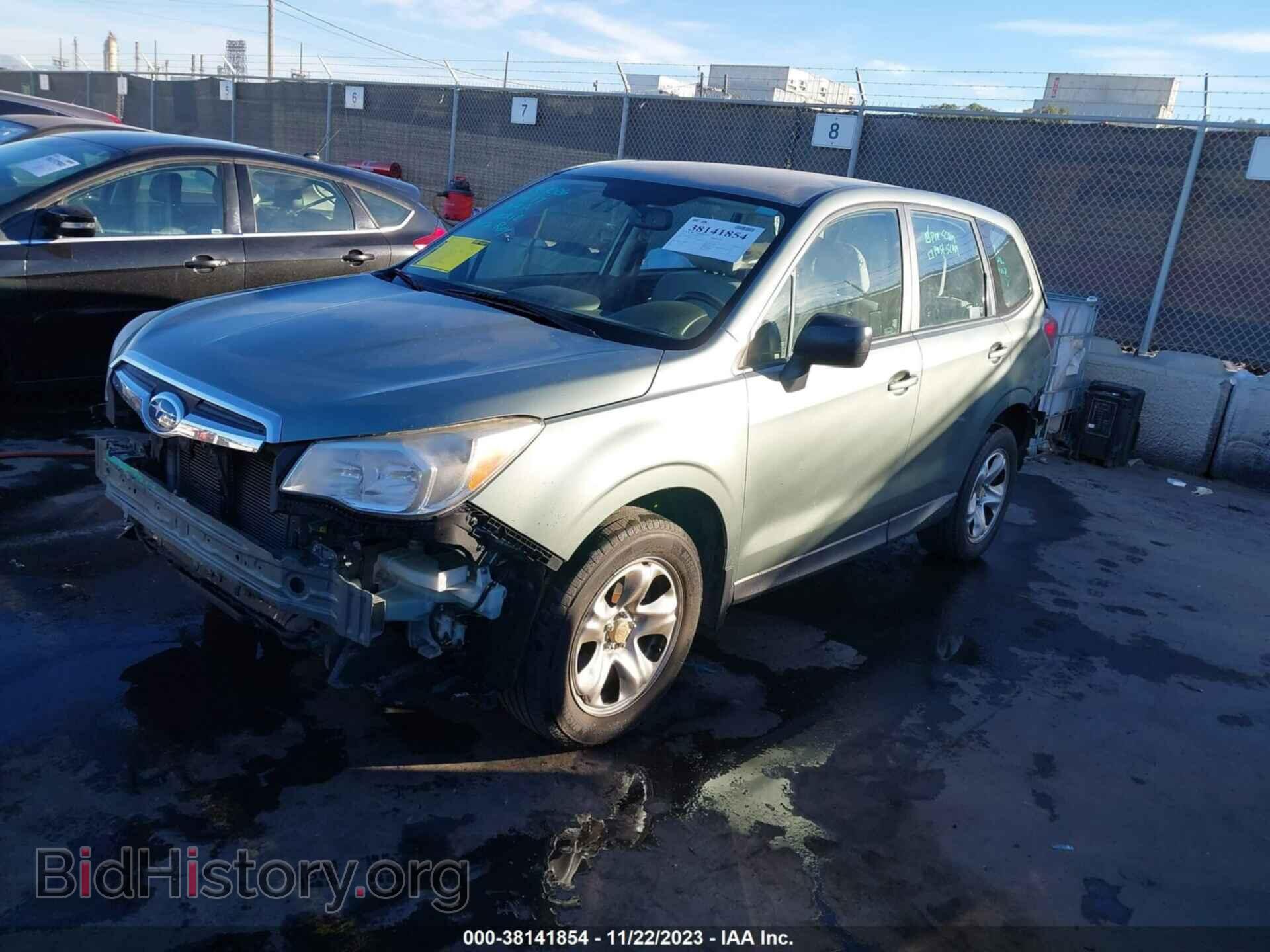 2014 SUBARU FORESTER - VIN: JF2SJAAC9EH527162 - Фото 2