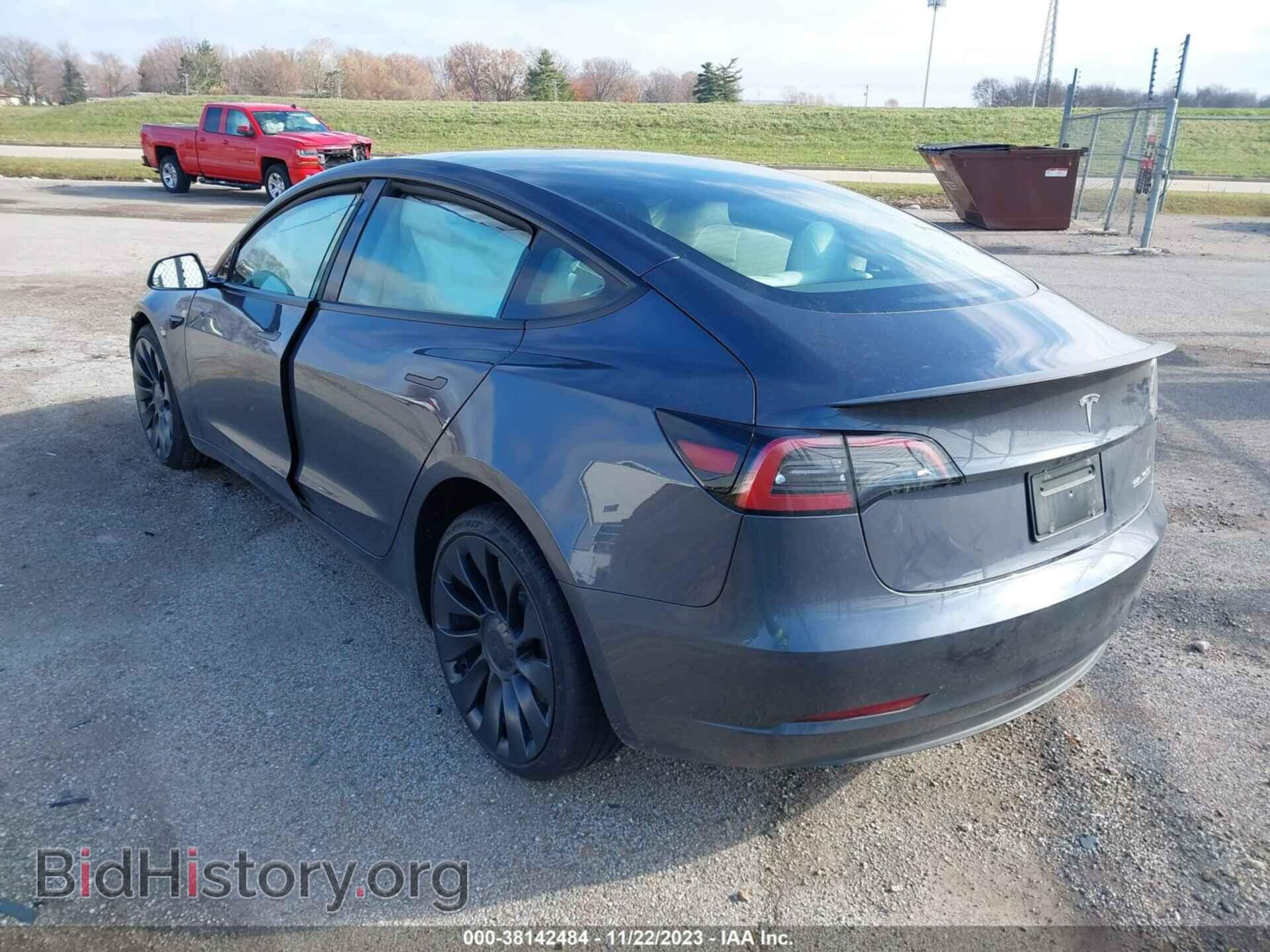 2023 TESLA MODEL 3 - VIN: 5YJ3E1EC2PF637541 - Фото 3