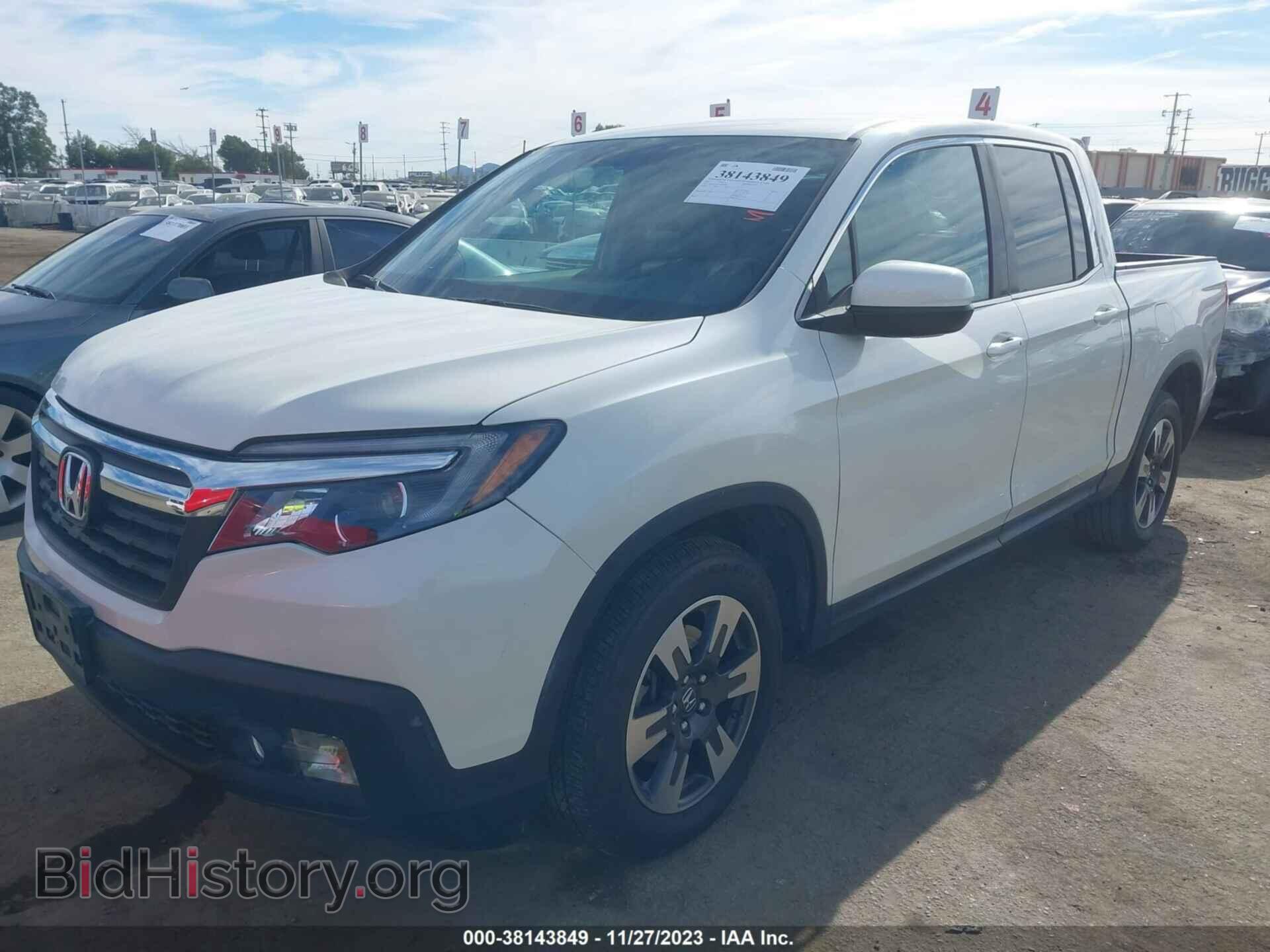 2017 HONDA RIDGELINE - VIN: 5FPYK2F63HB001460 - Фото 2