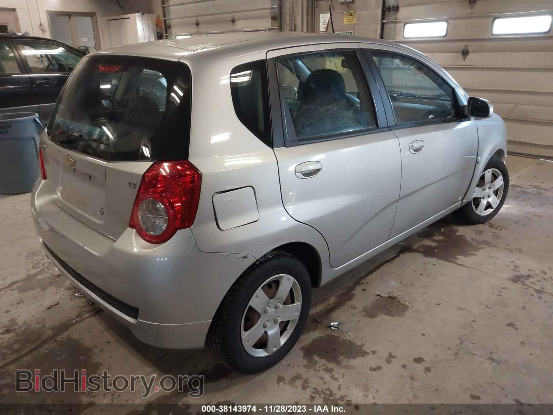 2009 CHEVROLET AVEO - VIN: KL1TD66E59B629527 - Фото 4