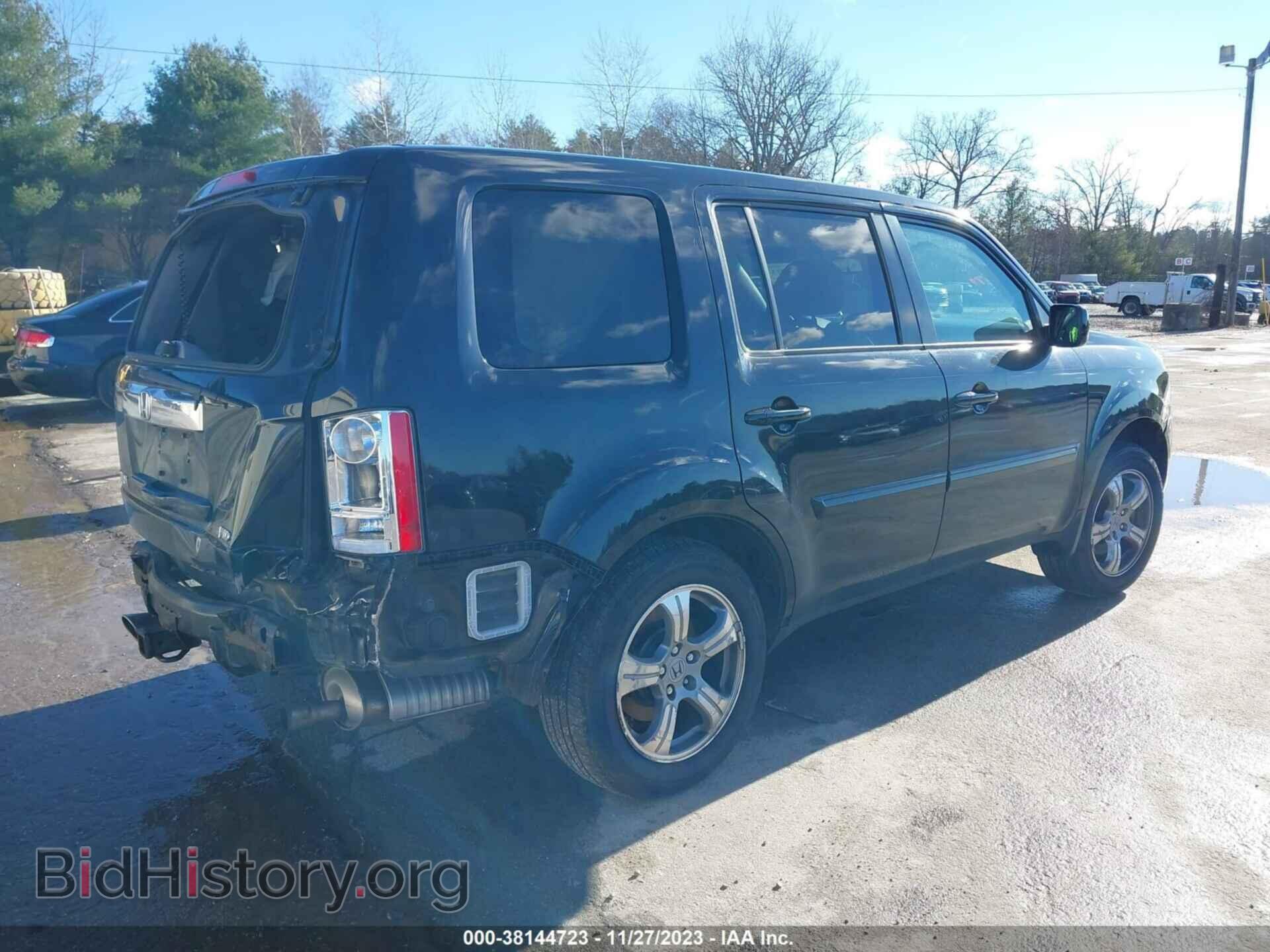 2013 HONDA PILOT - VIN: 5FNYF4H59DB054512 - Фото 4