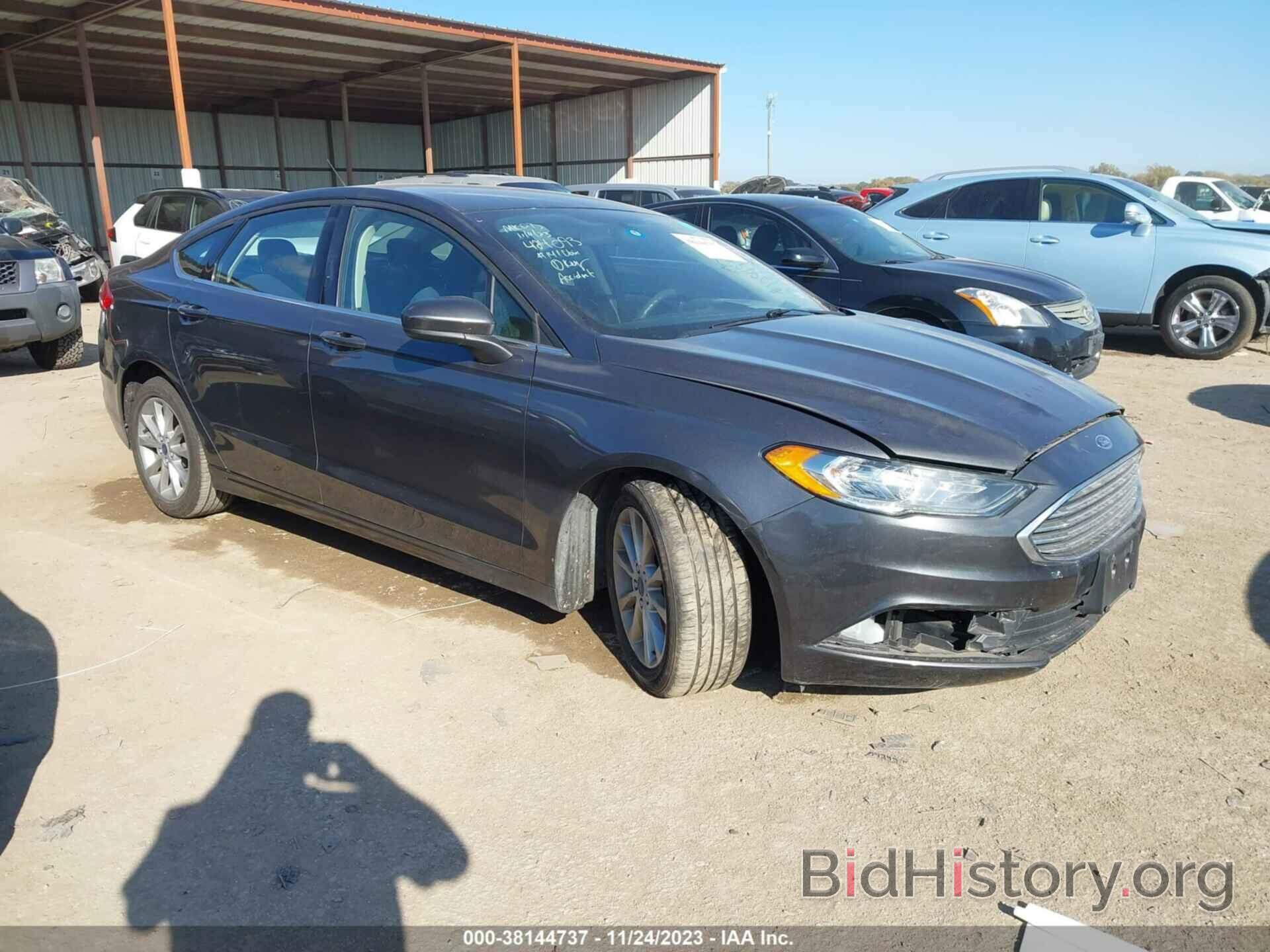 Photo 3FA6P0HDXHR129491 - FORD FUSION 2017