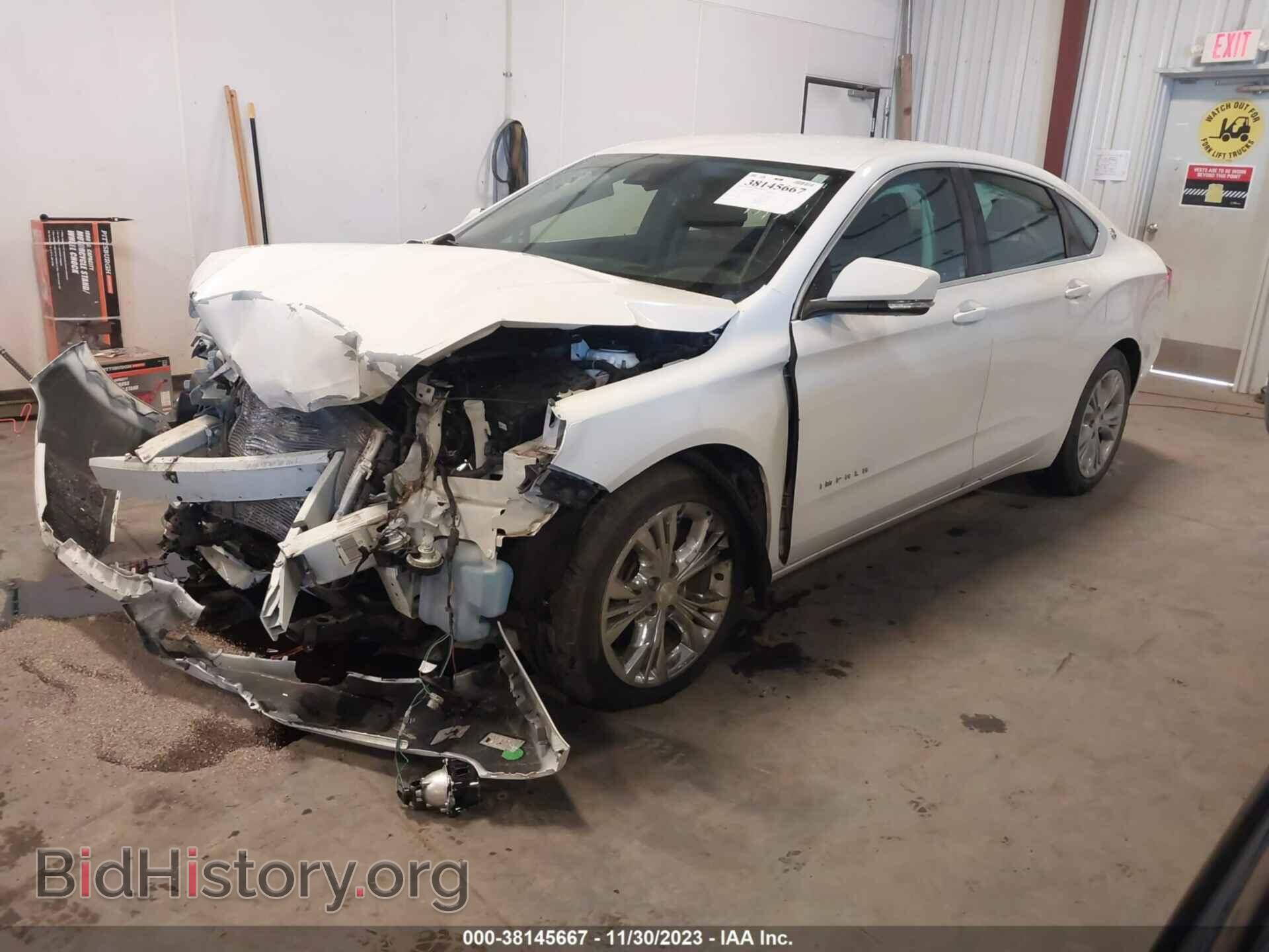 2014 CHEVROLET IMPALA - VIN: 2G1125S36E9113816 - Фото 2