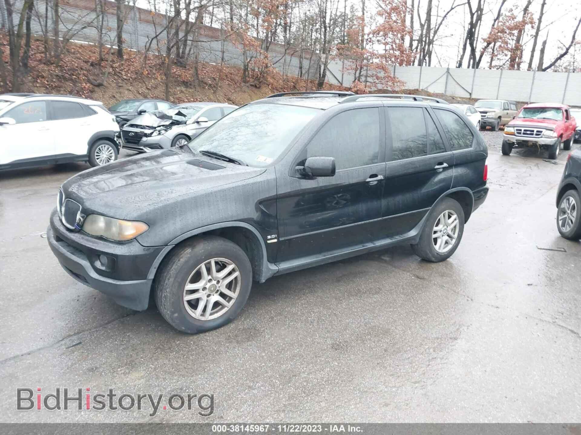 2006 BMW X5 - VIN: 5UXFA13556LY40205 - Фото 2