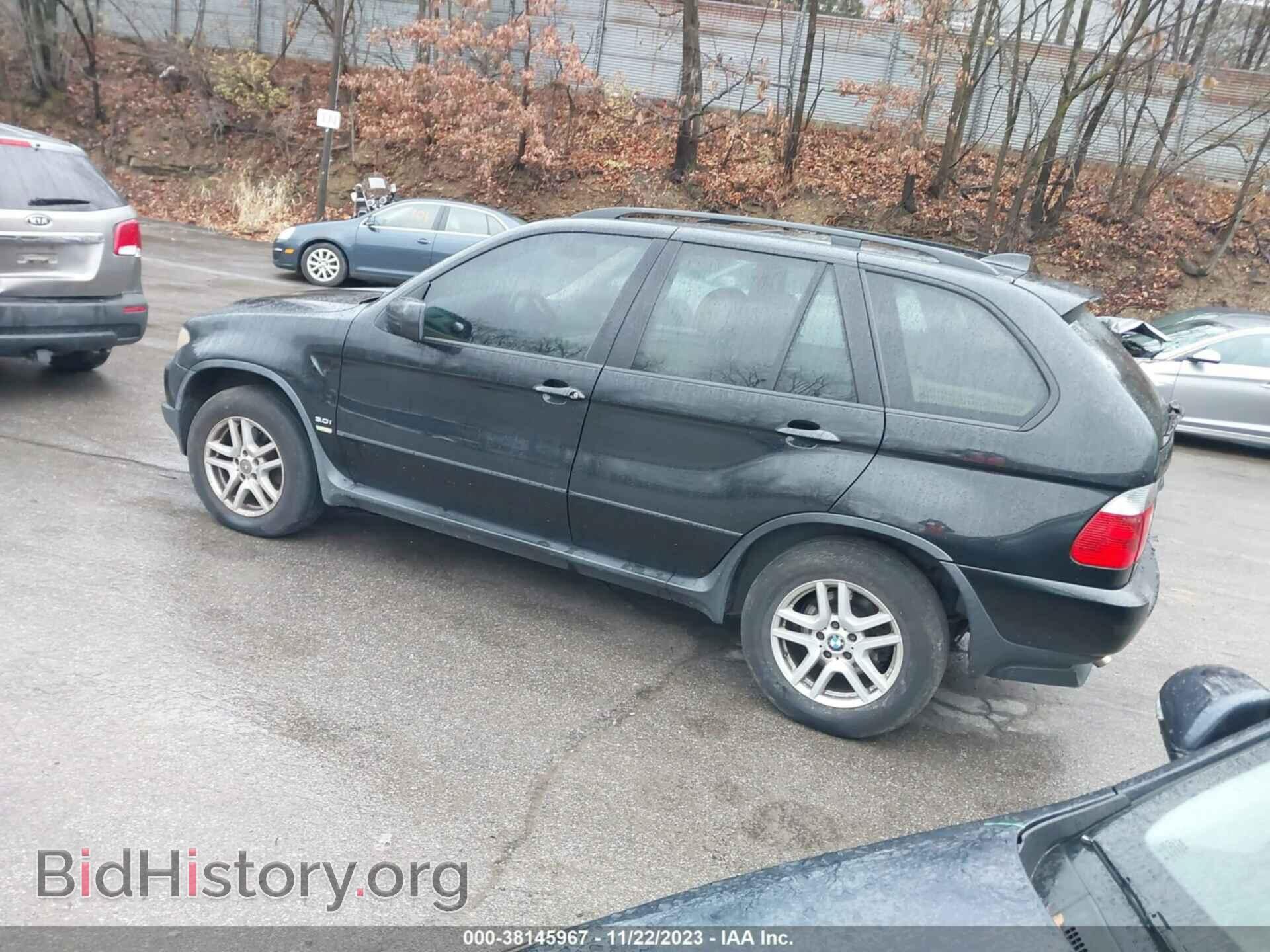 2006 BMW X5 - VIN: 5UXFA13556LY40205 - Фото 3