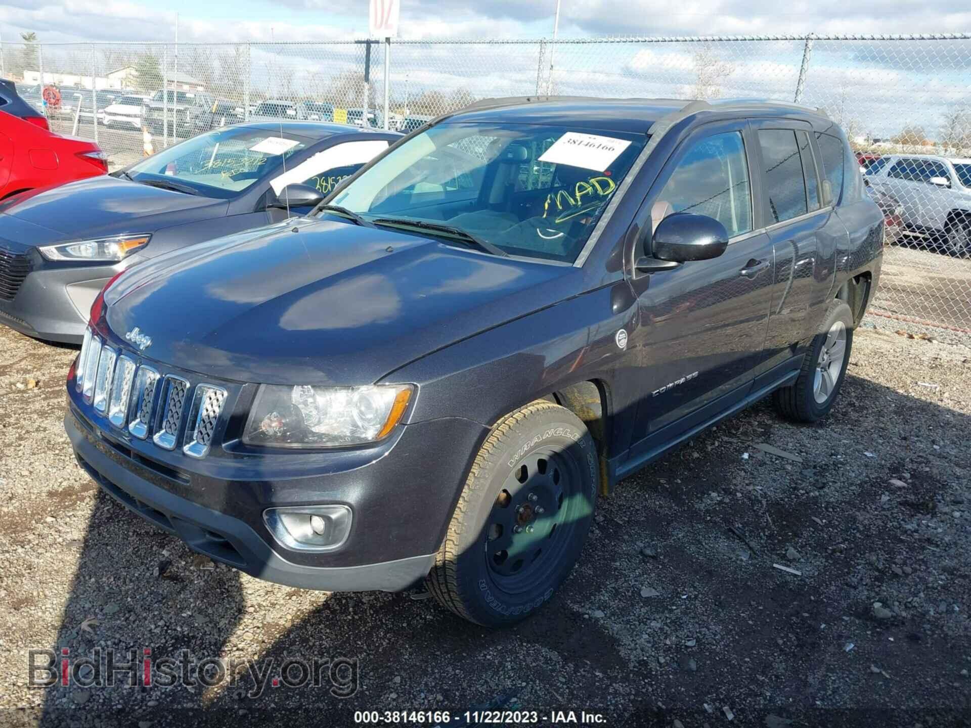 2014 JEEP COMPASS - VIN: 1C4NJDCB6ED753541 - Фото 2
