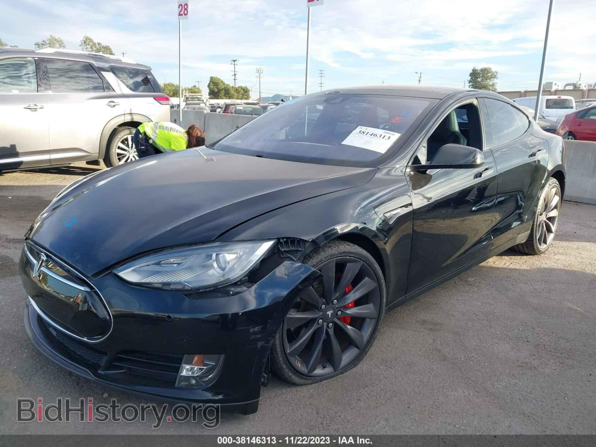 2015 TESLA MODEL S - VIN: 5YJSA1V4XFF098939 - Photo 2