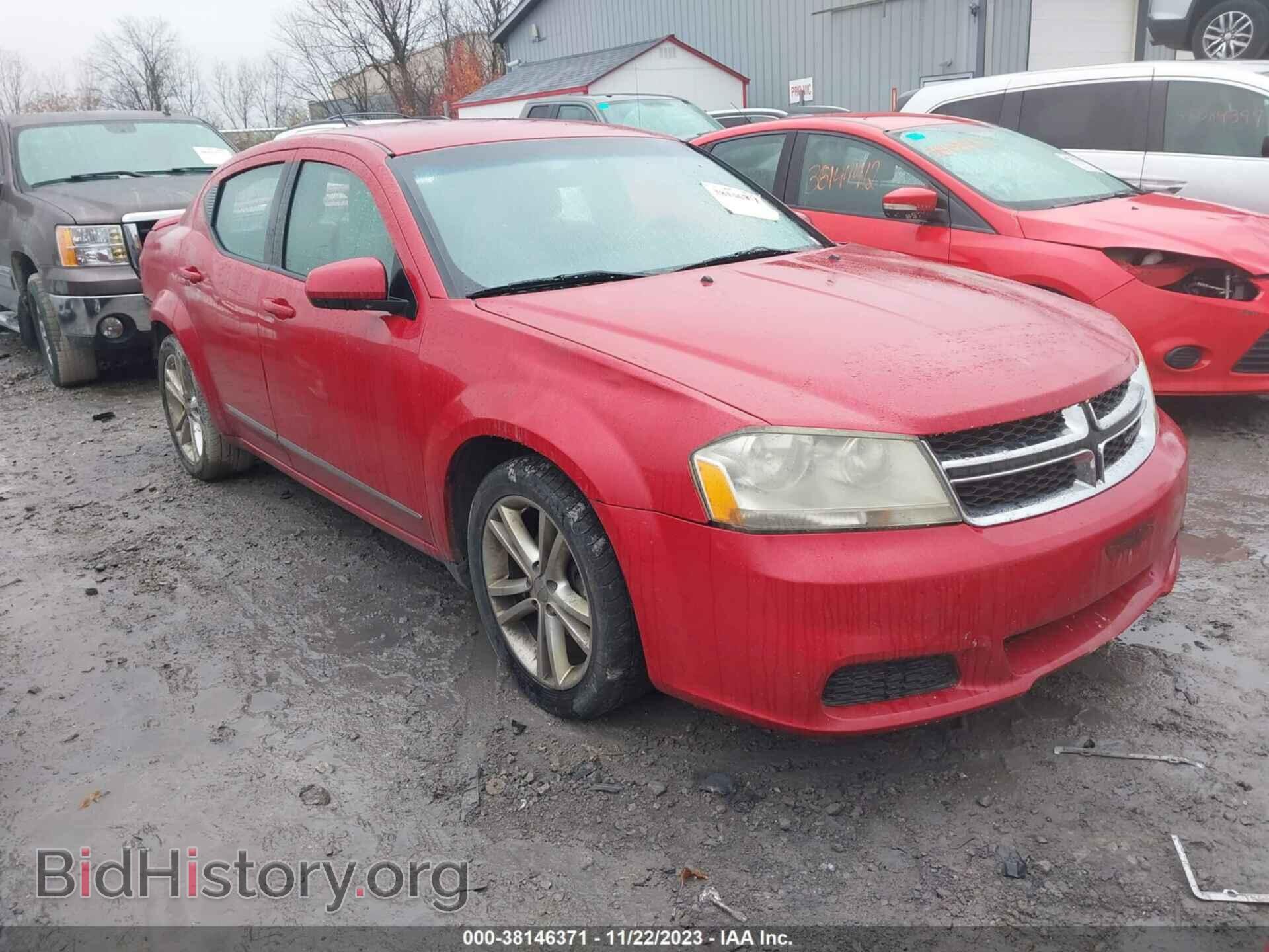 Фотография 1C3CDZCB1CN207379 - DODGE AVENGER 2012