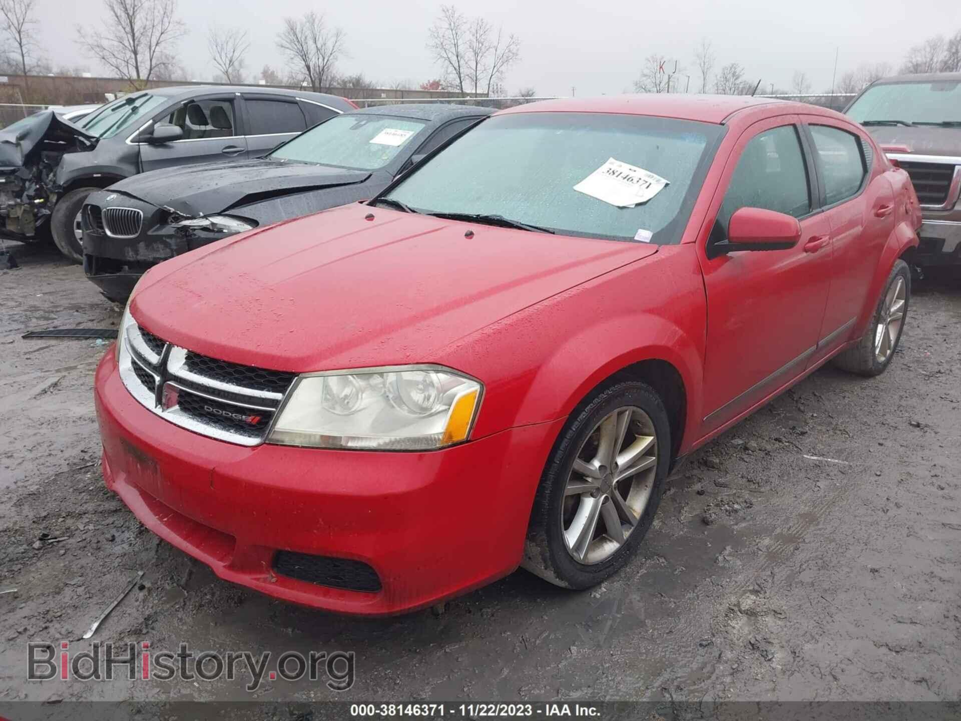 2012 DODGE AVENGER - VIN: 1C3CDZCB1CN207379 - Фото 2