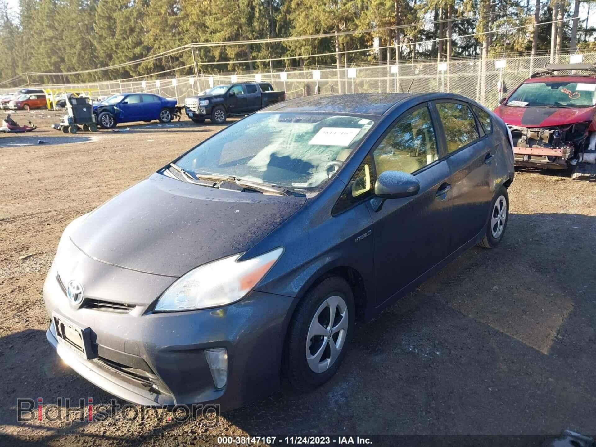 2014 TOYOTA PRIUS - VIN: JTDKN3DU4E1781759 - Photo 2