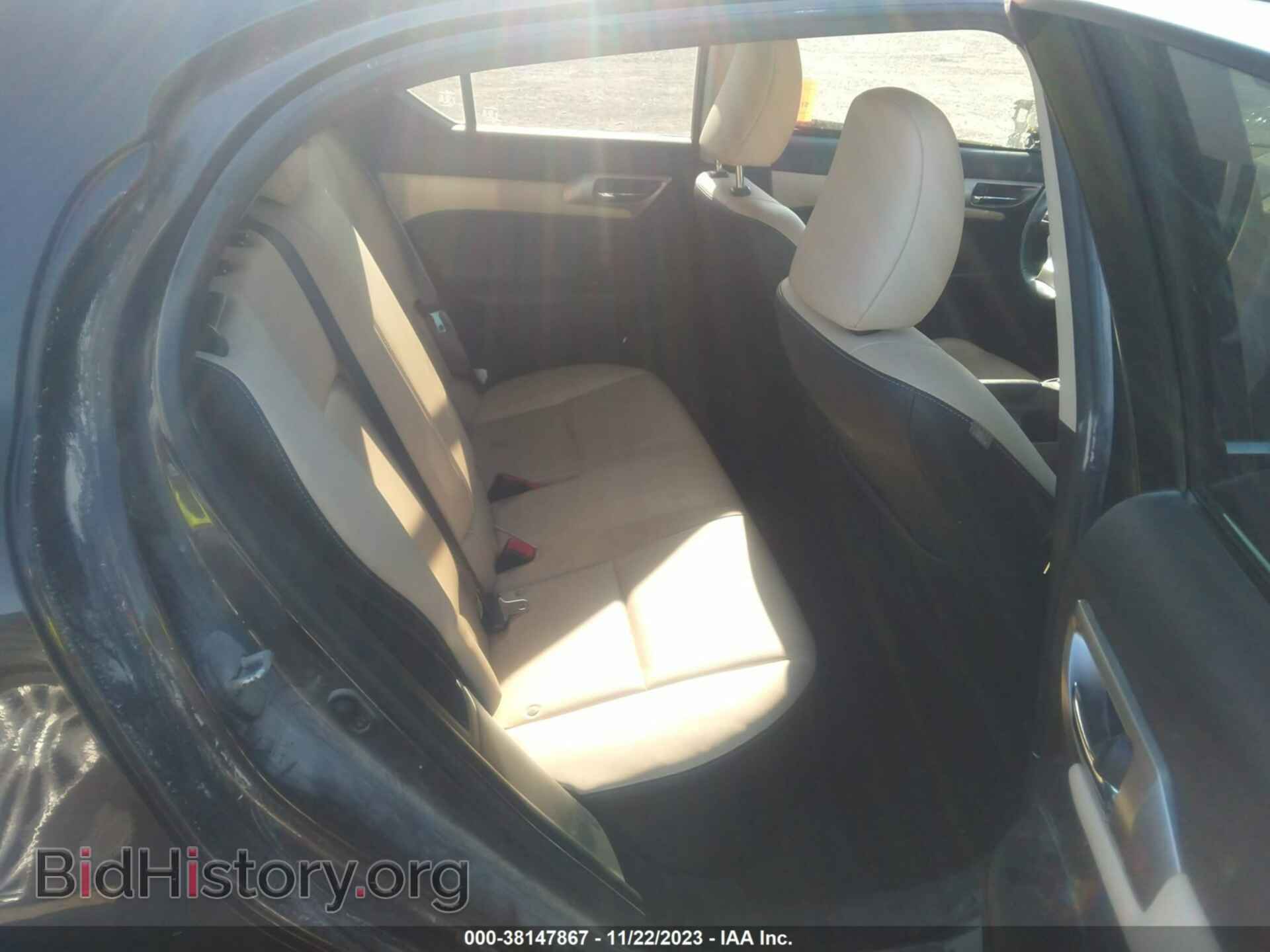 2014 LEXUS CT 200H - VIN: JTHKD5BH3E2184227 - Фото 8