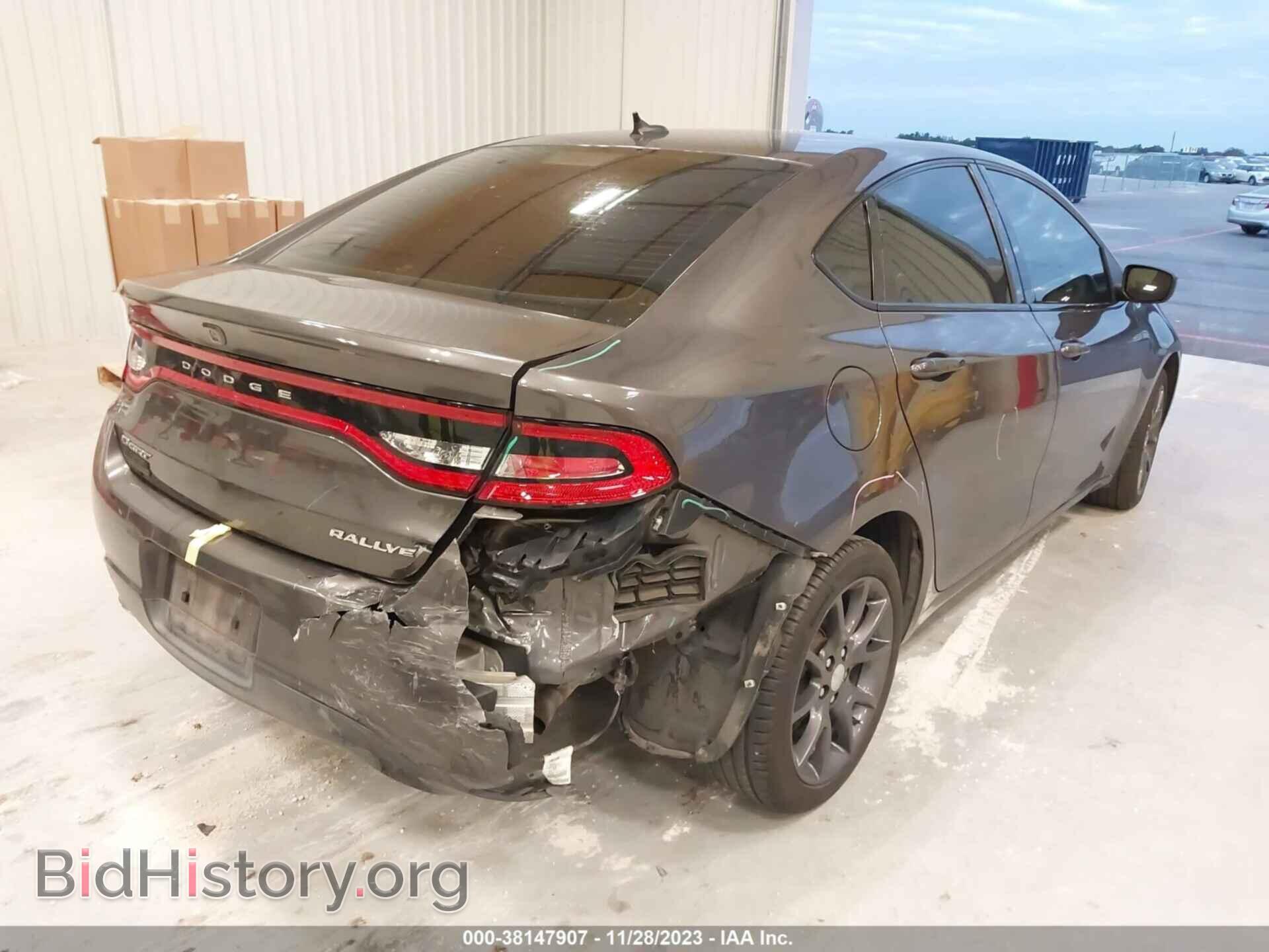 2016 DODGE DART - VIN: 1C3CDFBBXGD644700 - Фото 4