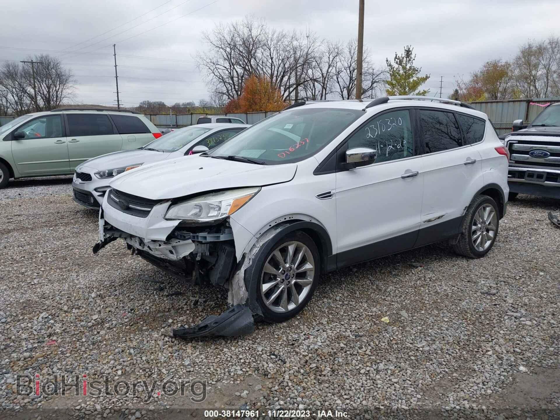 2014 FORD ESCAPE - VIN: 1FMCU9GX3EUD16237 - Фото 2