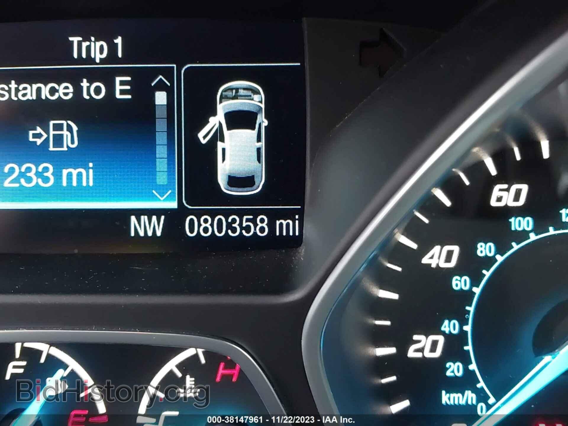 2014 FORD ESCAPE - VIN: 1FMCU9GX3EUD16237 - Фото 7