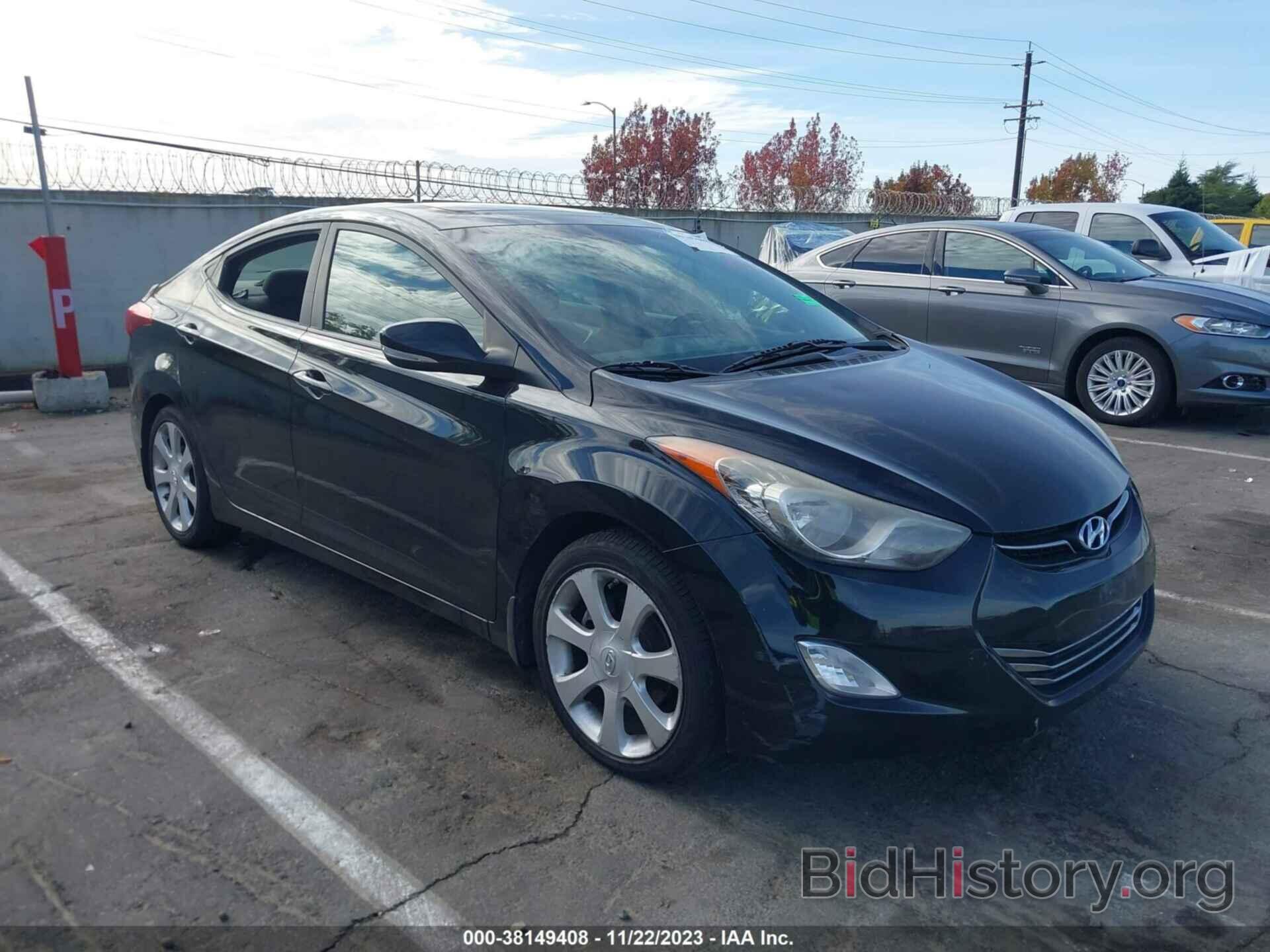 Photo KMHDH4AE2CU441603 - HYUNDAI ELANTRA 2012