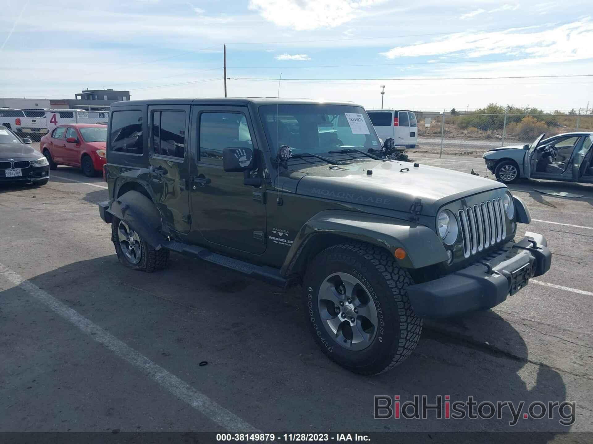 Photo 1C4BJWEG4GL143377 - JEEP WRANGLER UNLIMITED 2016