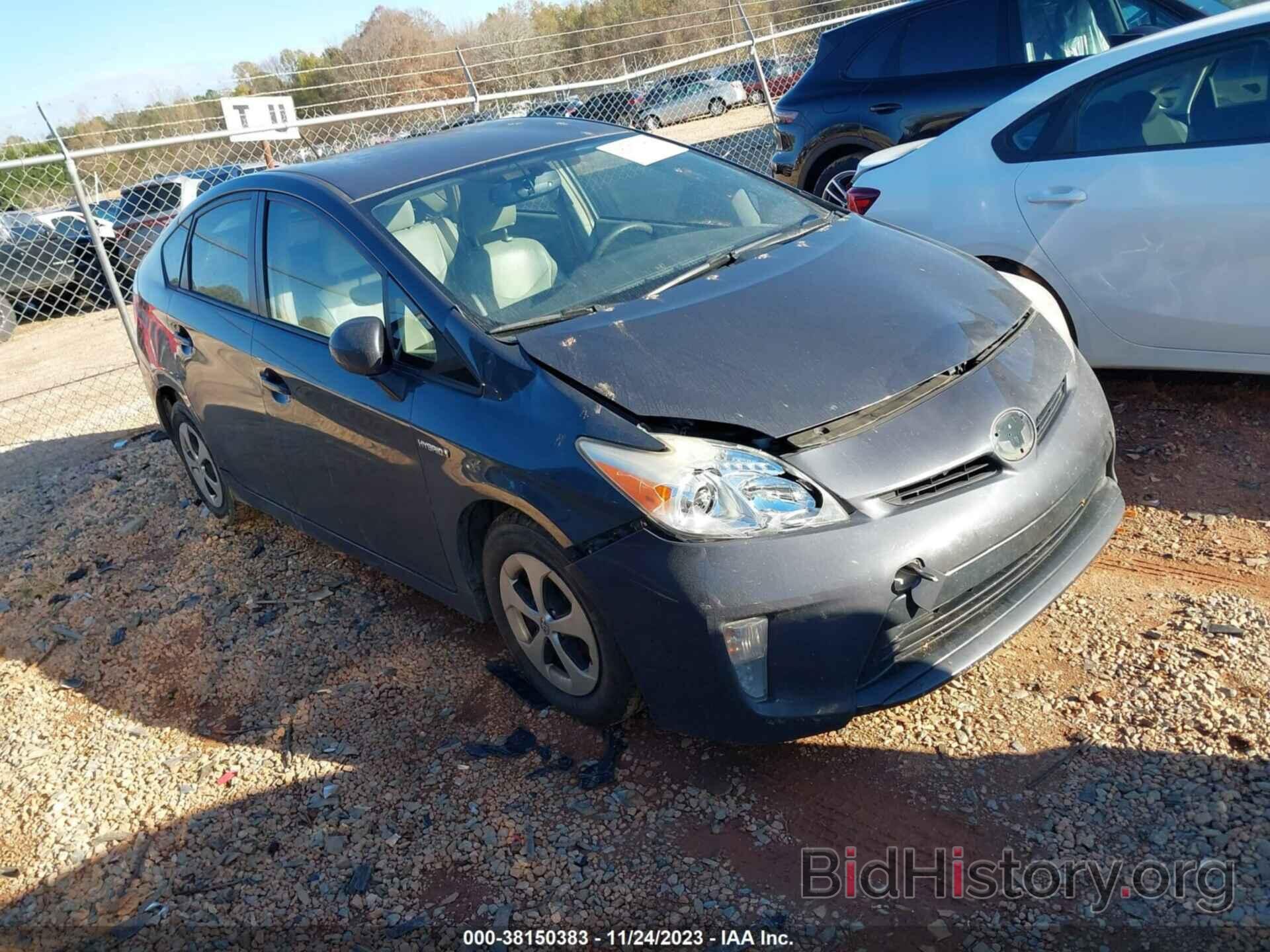 Photo JTDKN3DU4C5396241 - TOYOTA PRIUS 2012