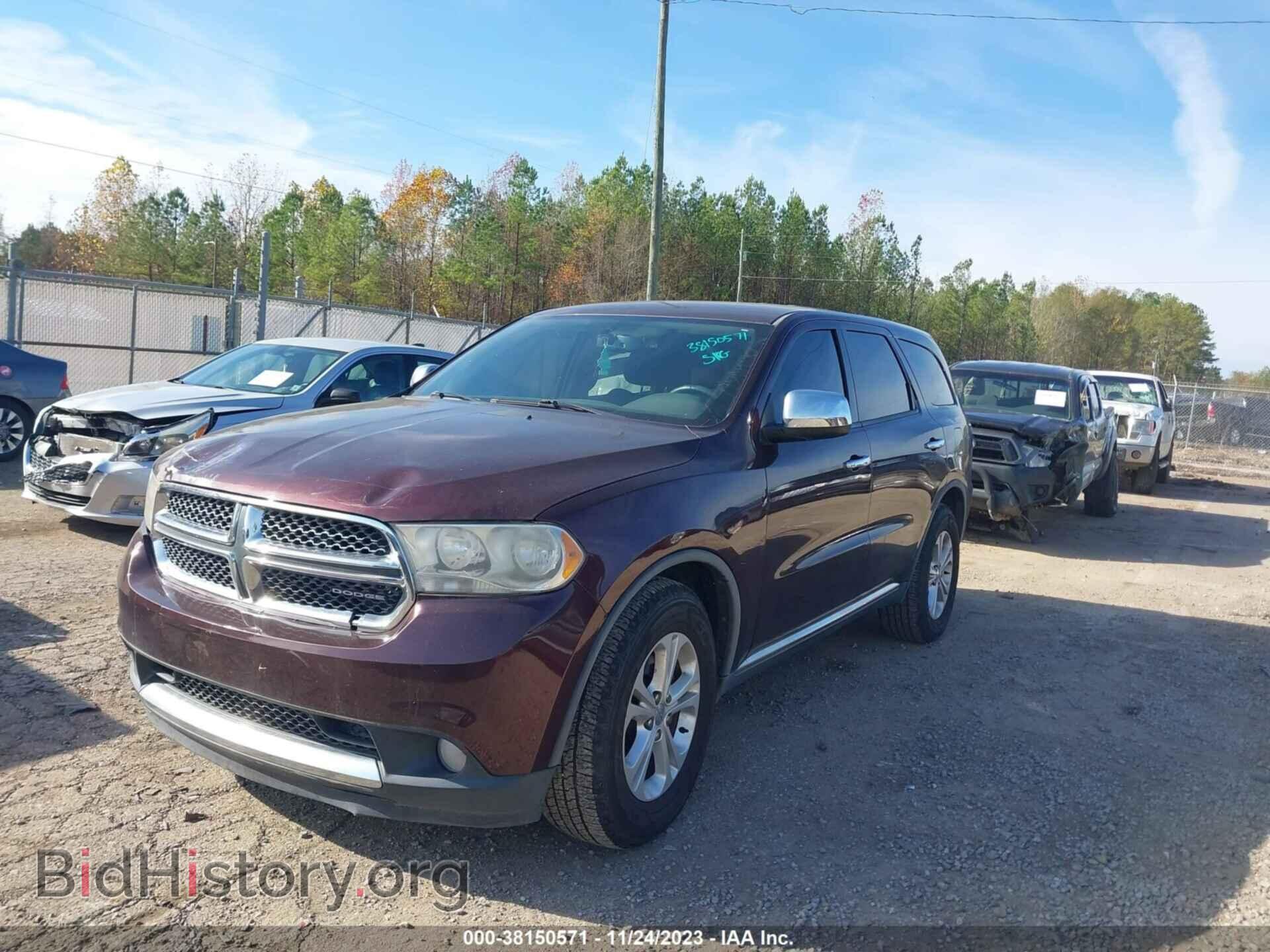 2012 DODGE DURANGO - VIN: 1C4RDHAG7CC173071 - Photo 2