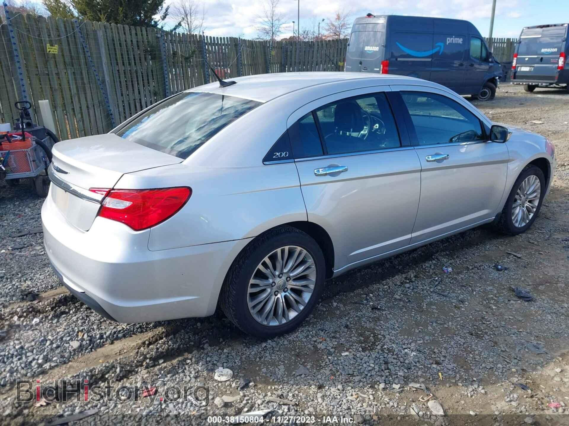 2011 CHRYSLER 200 - VIN: 1C3BC2FB5BN531192 - Фото 4