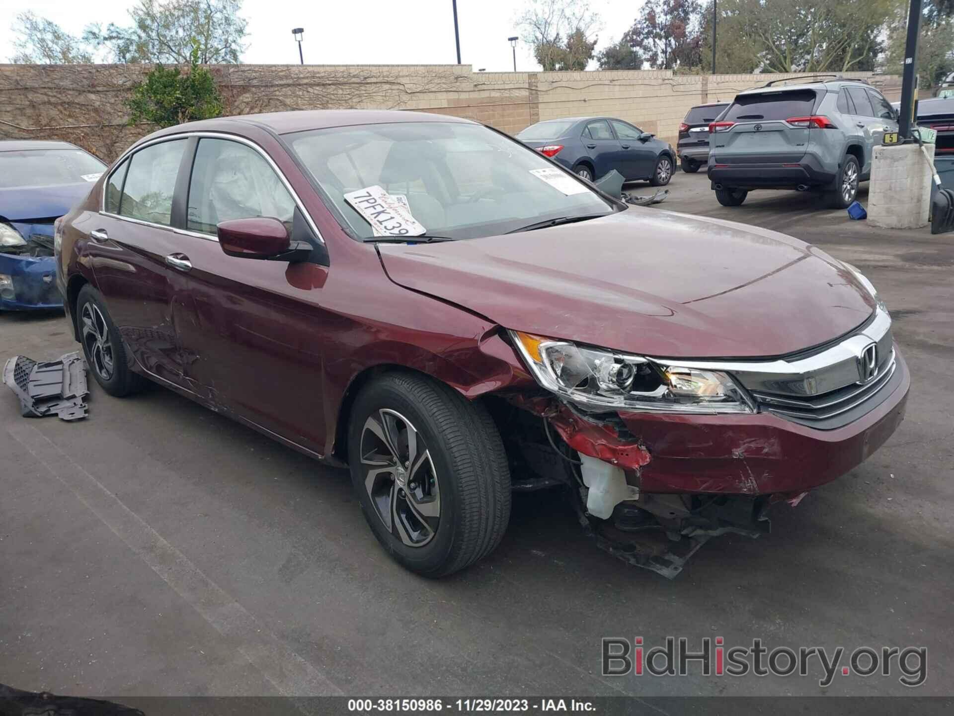 Photo 1HGCR2F34GA063690 - HONDA ACCORD 2016