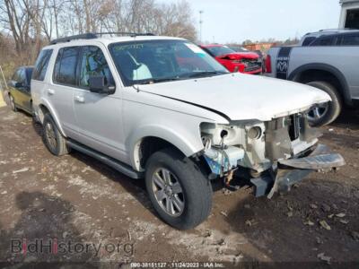 2010 Ford EXPLORER XLT, белый — VIN 1FMEU7DE5AUA93094, IAAI