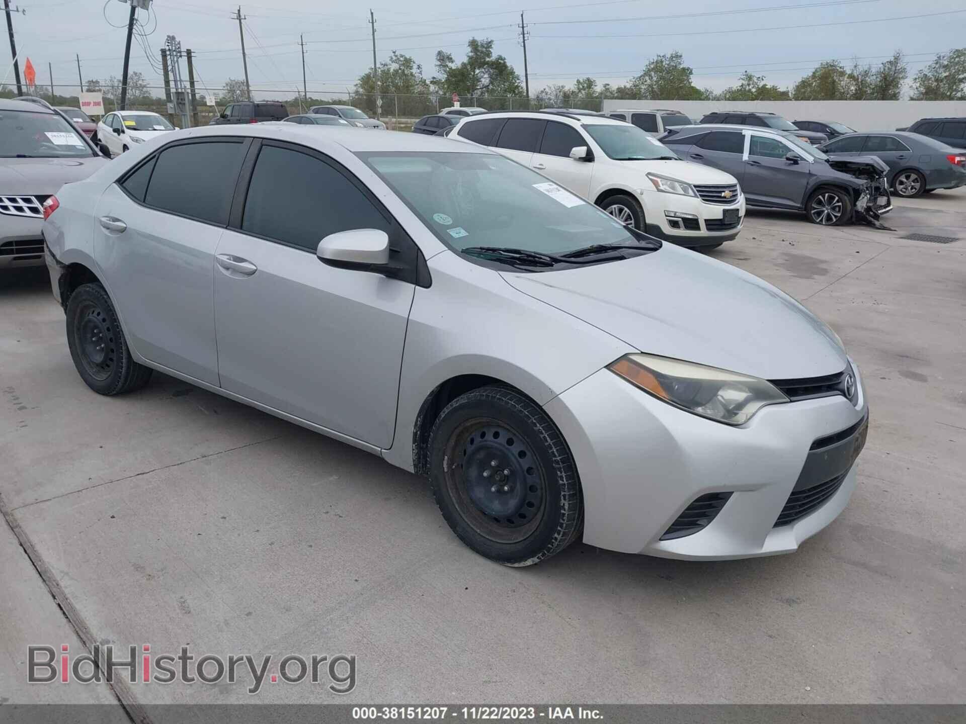 Фотография 5YFBURHE1FP257152 - TOYOTA COROLLA 2015
