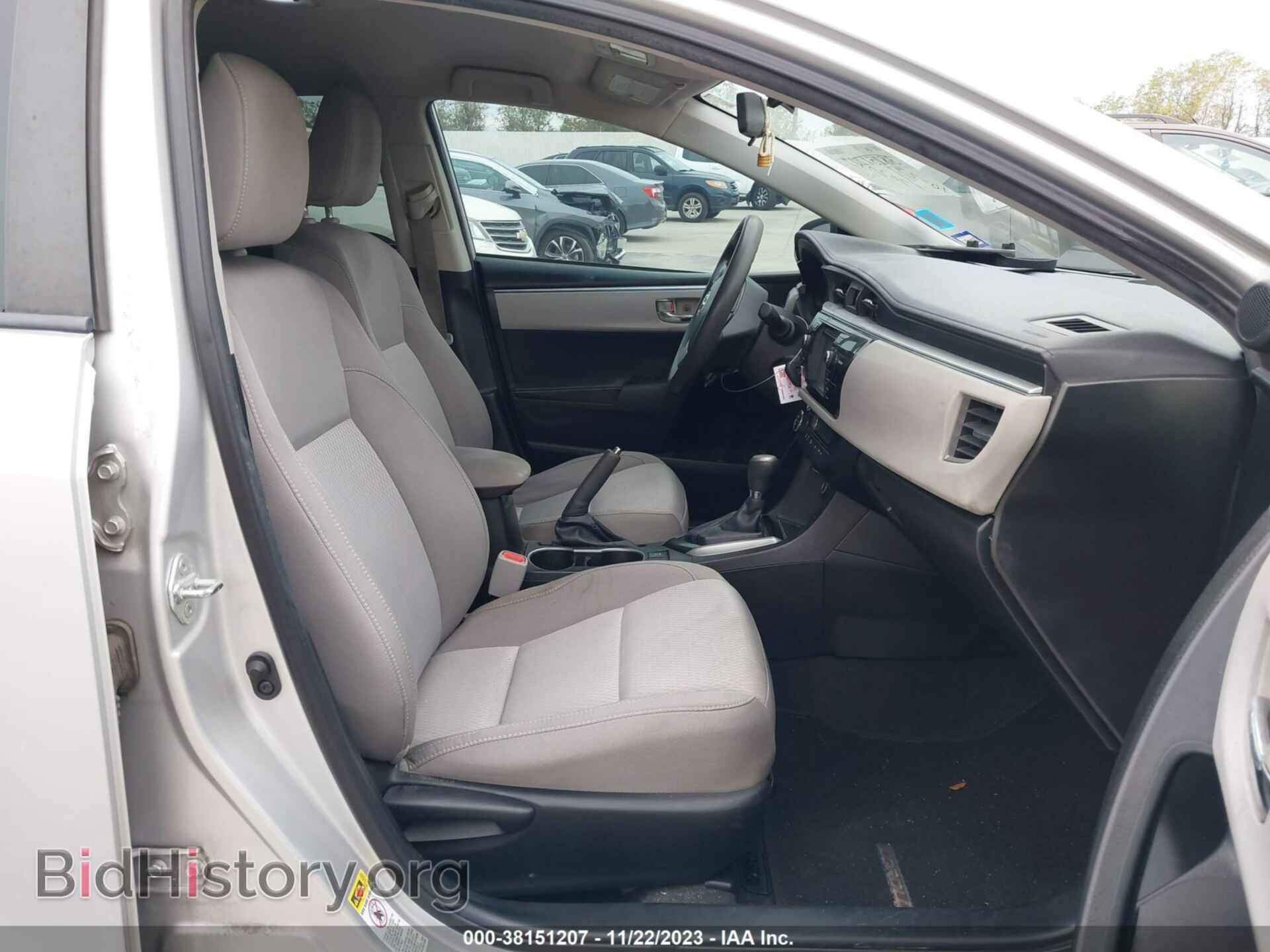 2015 TOYOTA COROLLA - VIN: 5YFBURHE1FP257152 - Фото 5