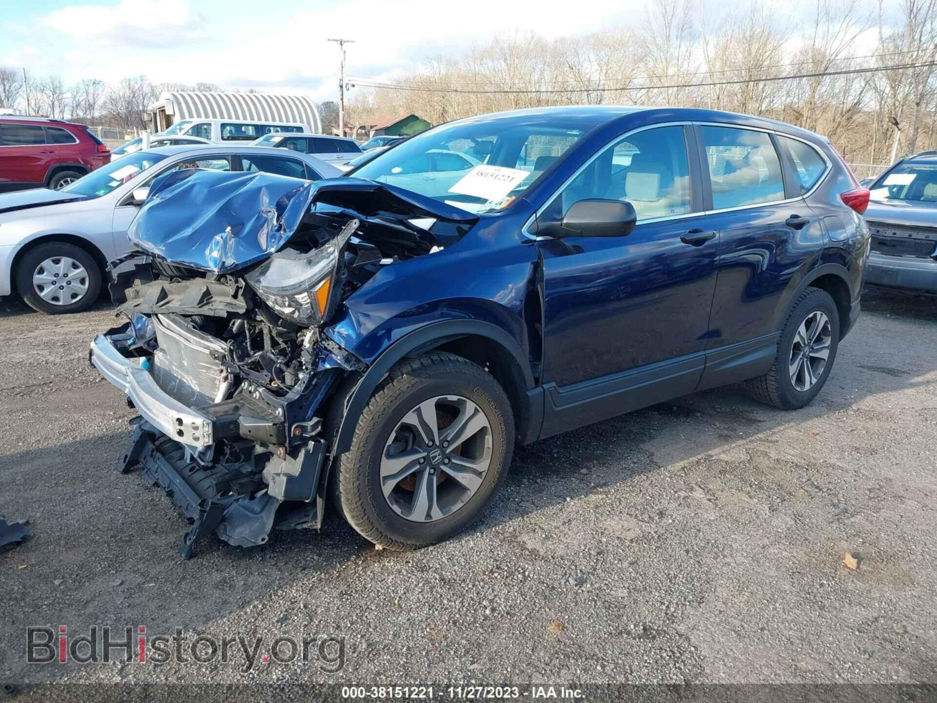 2019 HONDA CR-V - VIN: 2HKRW6H33KH206247 - Фото 2