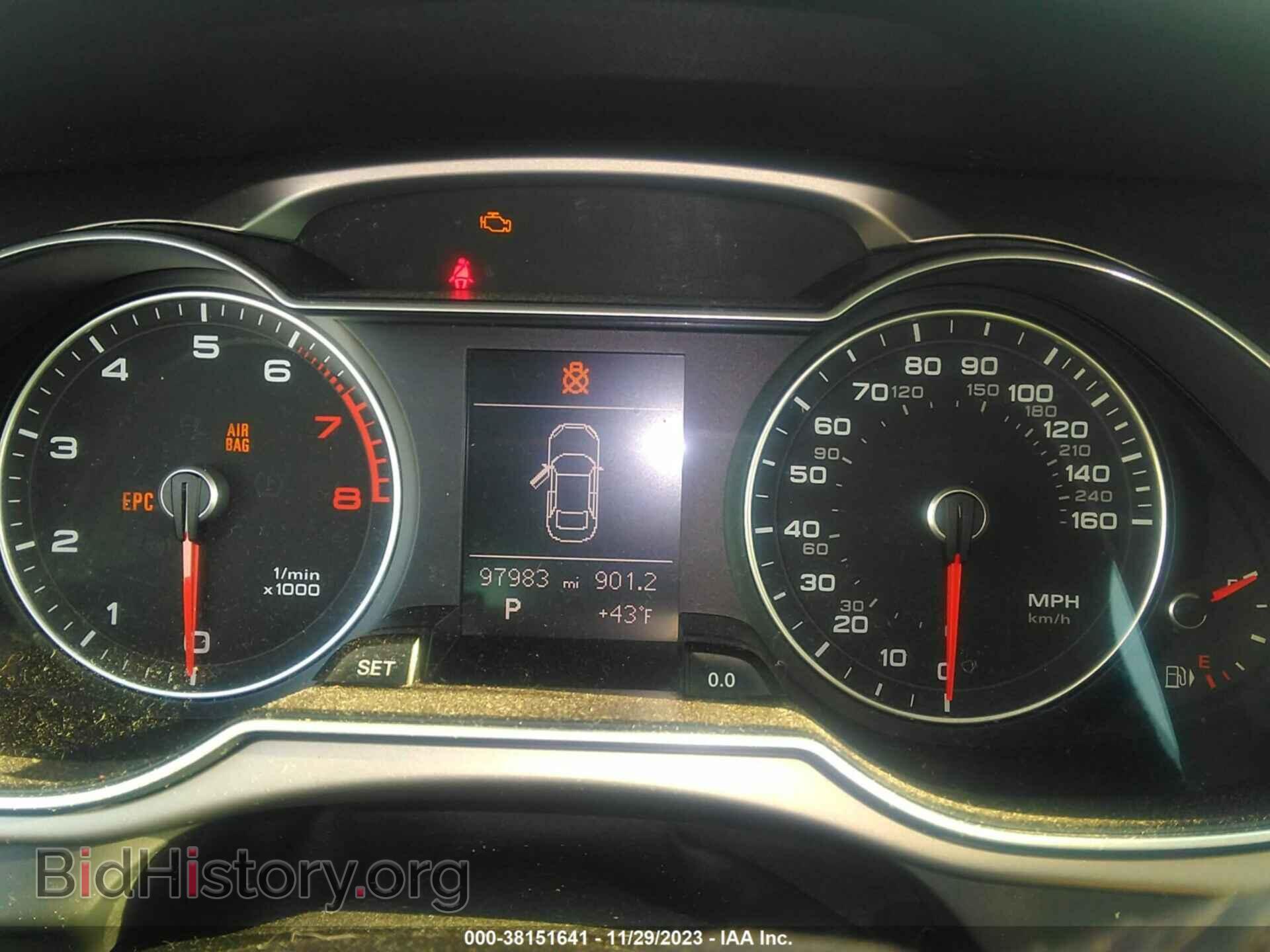 2013 AUDI A4 - VIN: WAUBFAFL5DN037520 - Фото 7