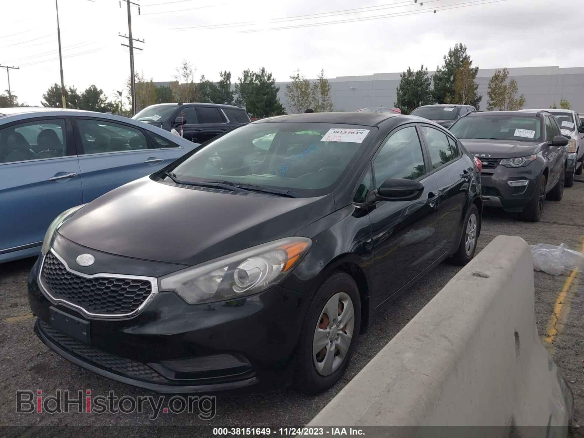 2014 KIA FORTE - VIN: KNAFK4A69E5164739 - Фото 2