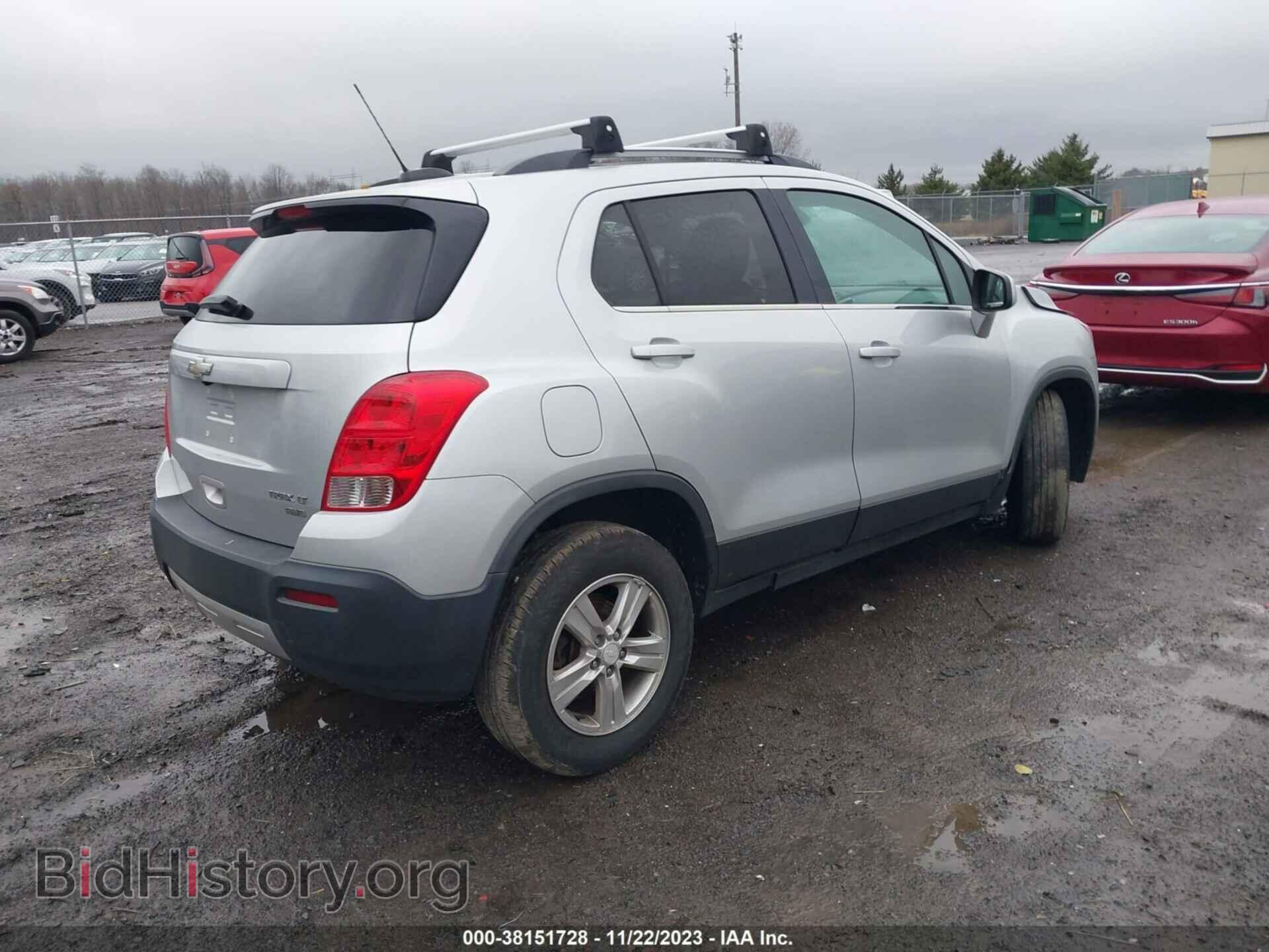 2016 CHEVROLET TRAX - VIN: 3GNCJPSB2GL163559 - Фото 4