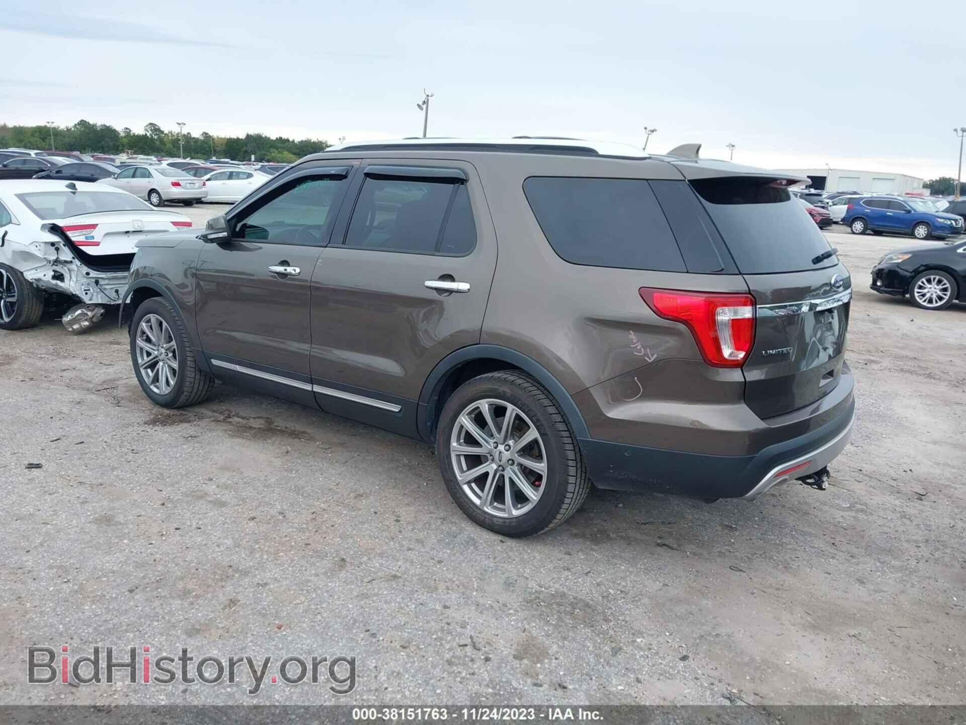 2016 FORD EXPLORER - VIN: 1FM5K7F8XGGA34806 - Фото 3
