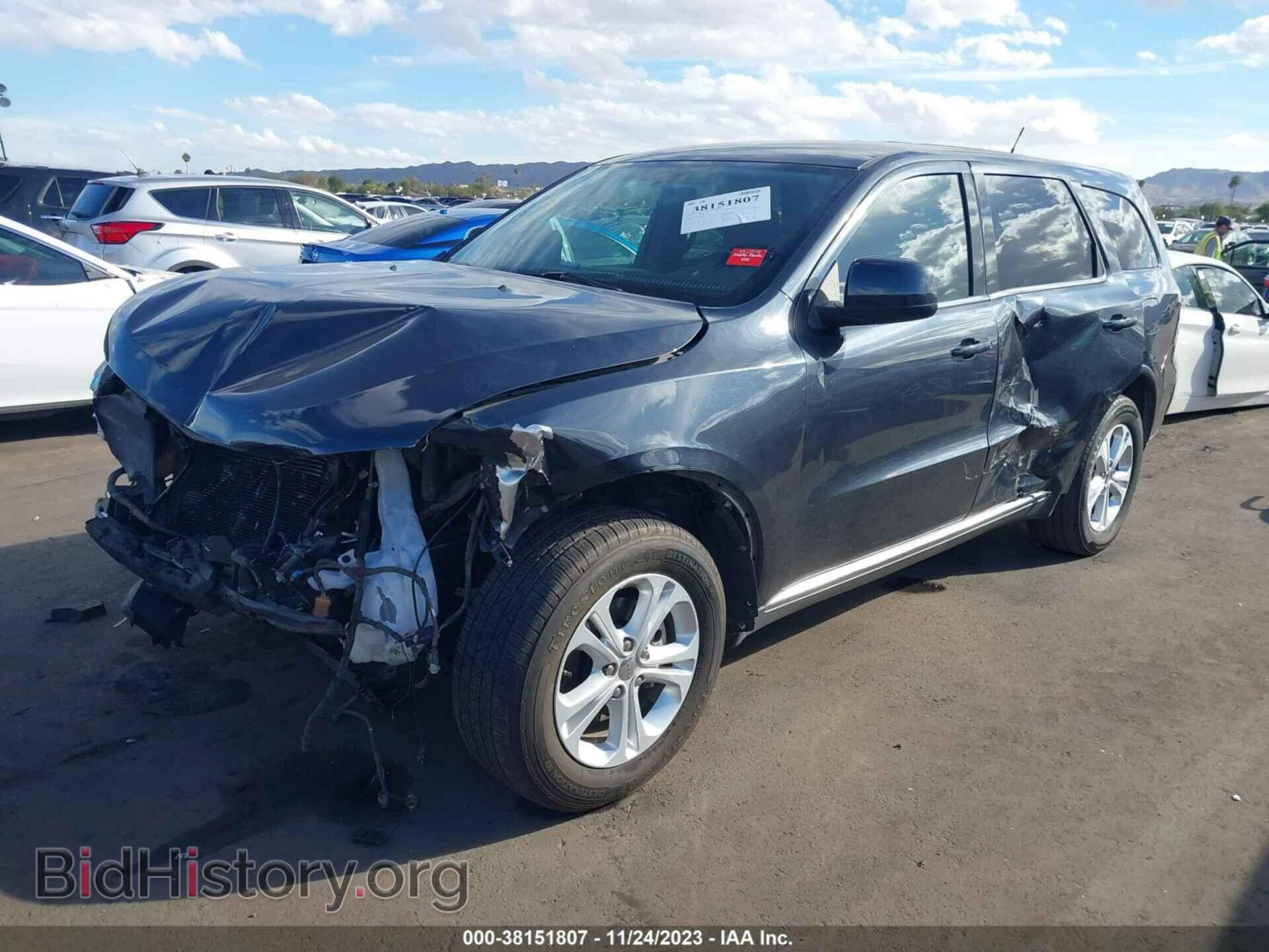 2012 DODGE DURANGO - VIN: 1C4RDHAG0CC308293 - Фото 2