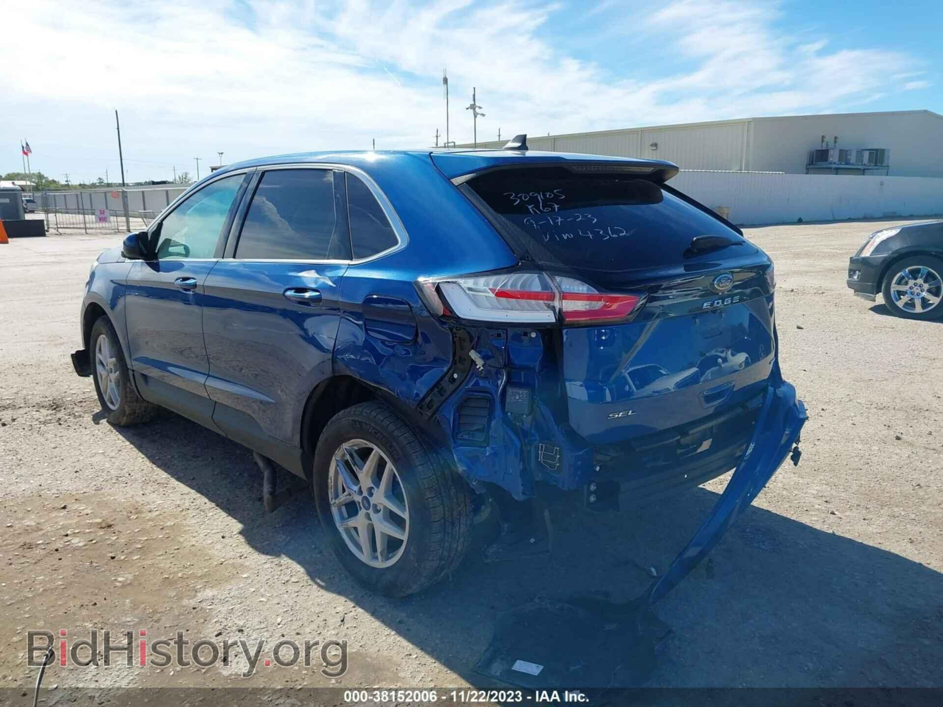 2022 FORD EDGE - VIN: 2FMPK4J96NBA34362 - Фото 3
