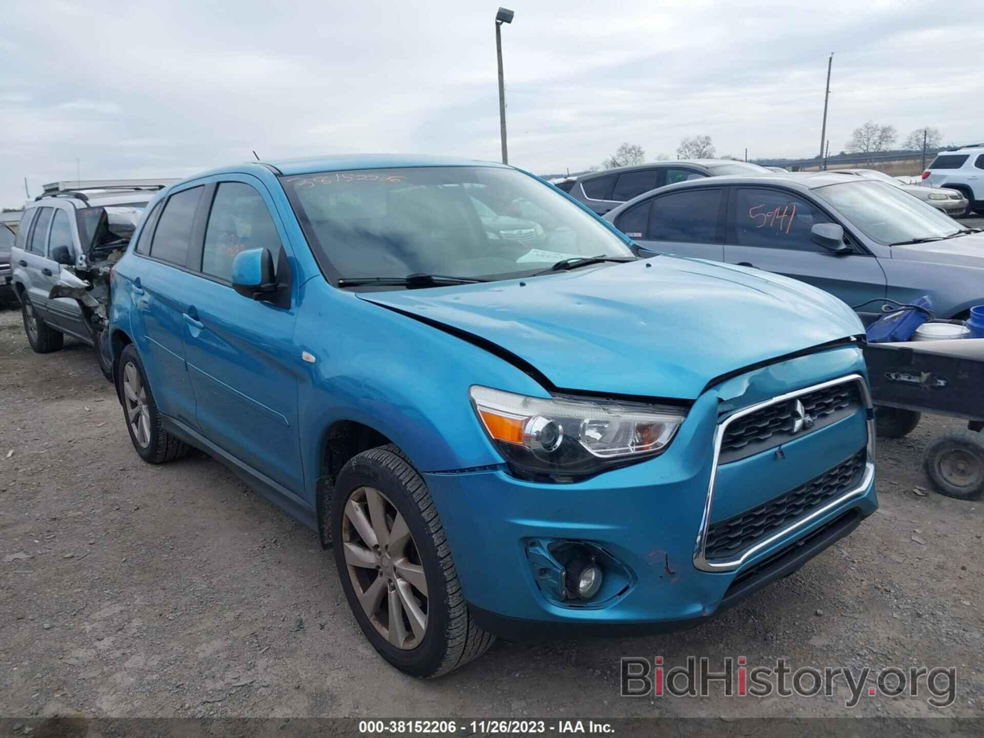 Photo 4A4AR3AU9EE027620 - MITSUBISHI OUTLANDER SPORT 2014