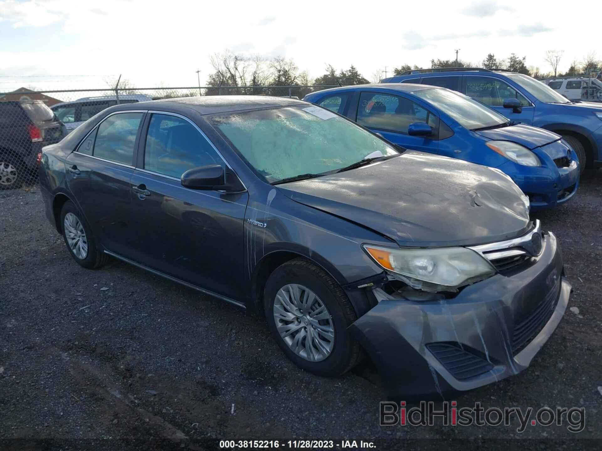 Photo 4T1BD1FK7EU099780 - TOYOTA CAMRY HYBRID 2014