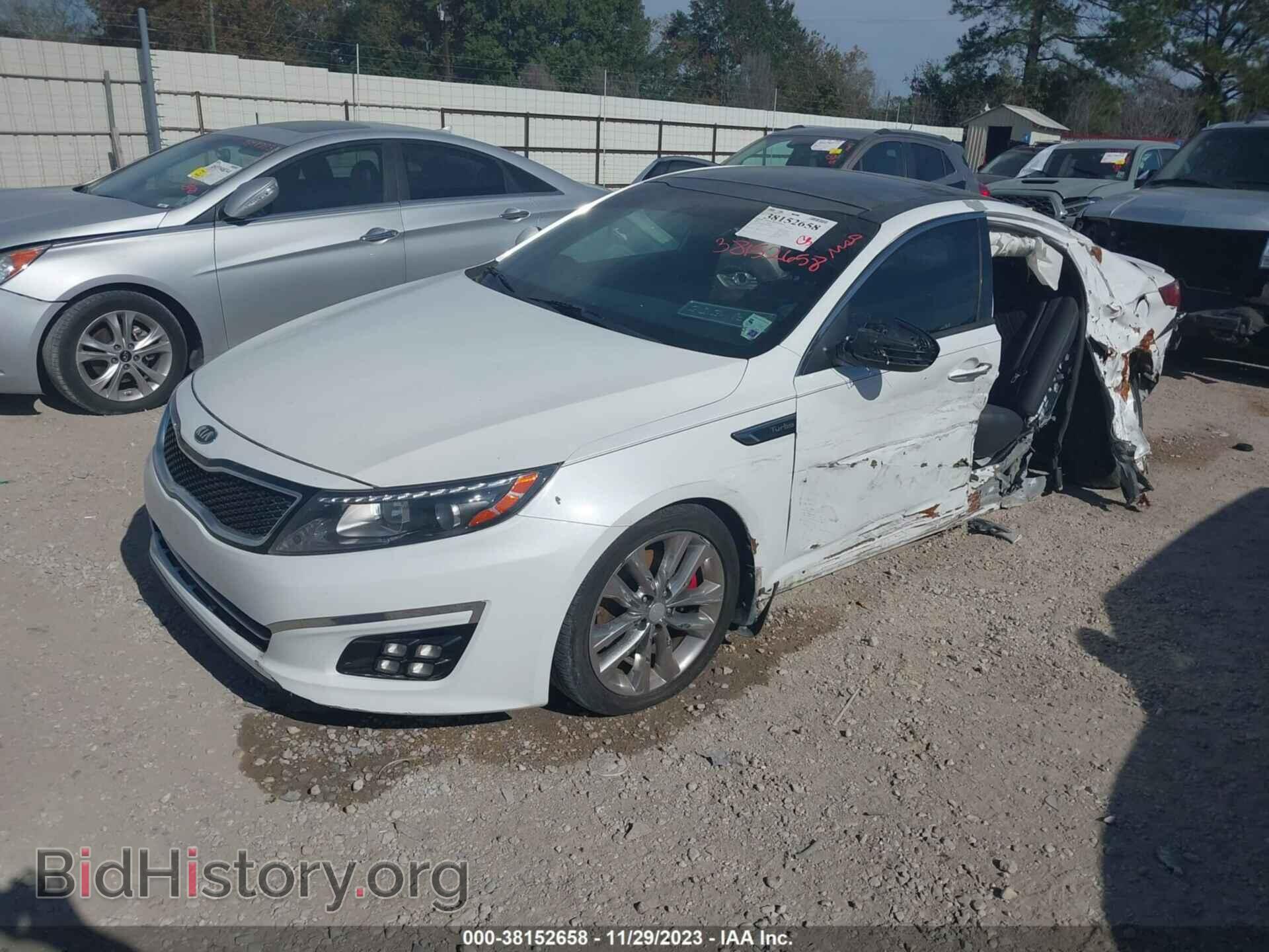 2014 KIA OPTIMA - VIN: 5XXGR4A69EG281008 - Фото 2