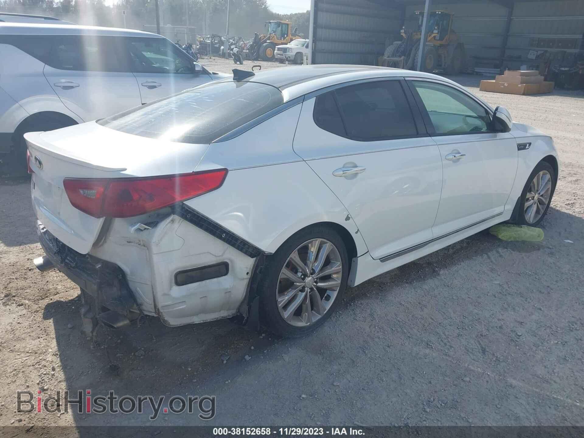 2014 KIA OPTIMA - VIN: 5XXGR4A69EG281008 - Фото 4