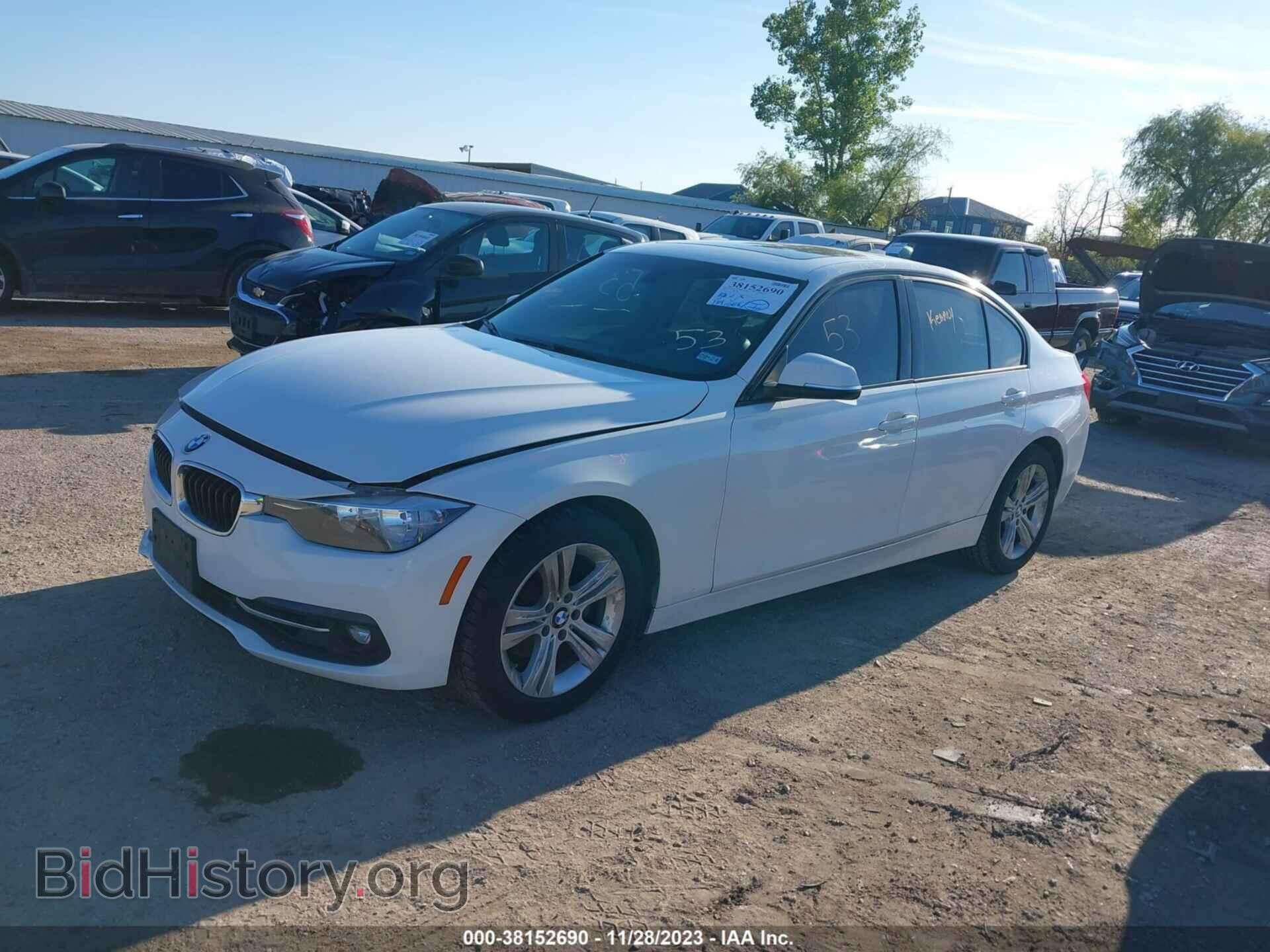 2016 BMW 328I - VIN: WBA8E3G52GNU02796 - Фото 2