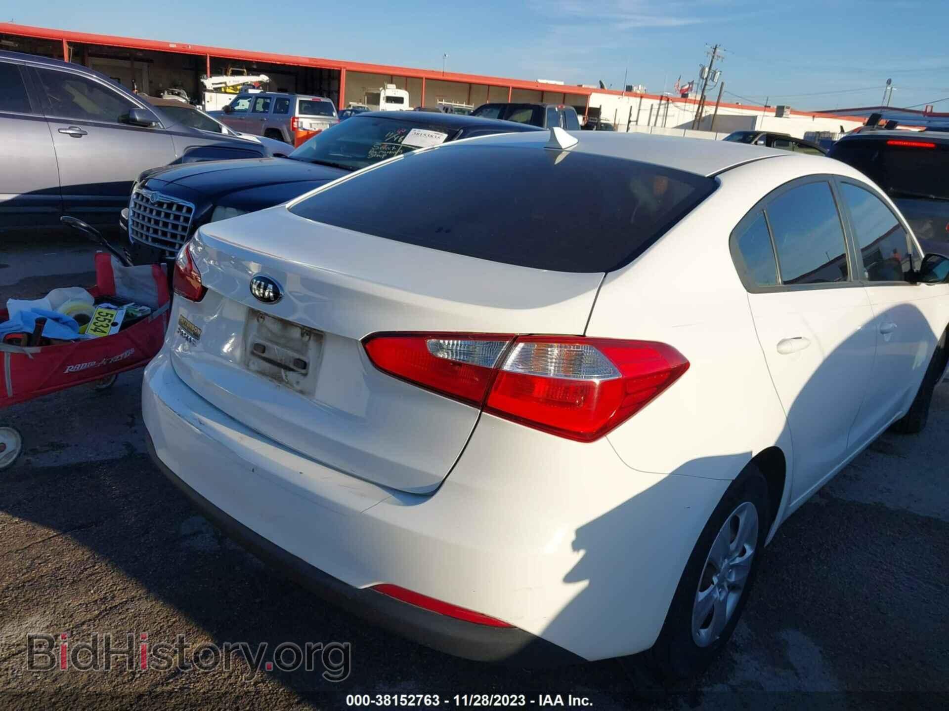 2016 KIA FORTE - VIN: KNAFK4A69G5459827 - Фото 4