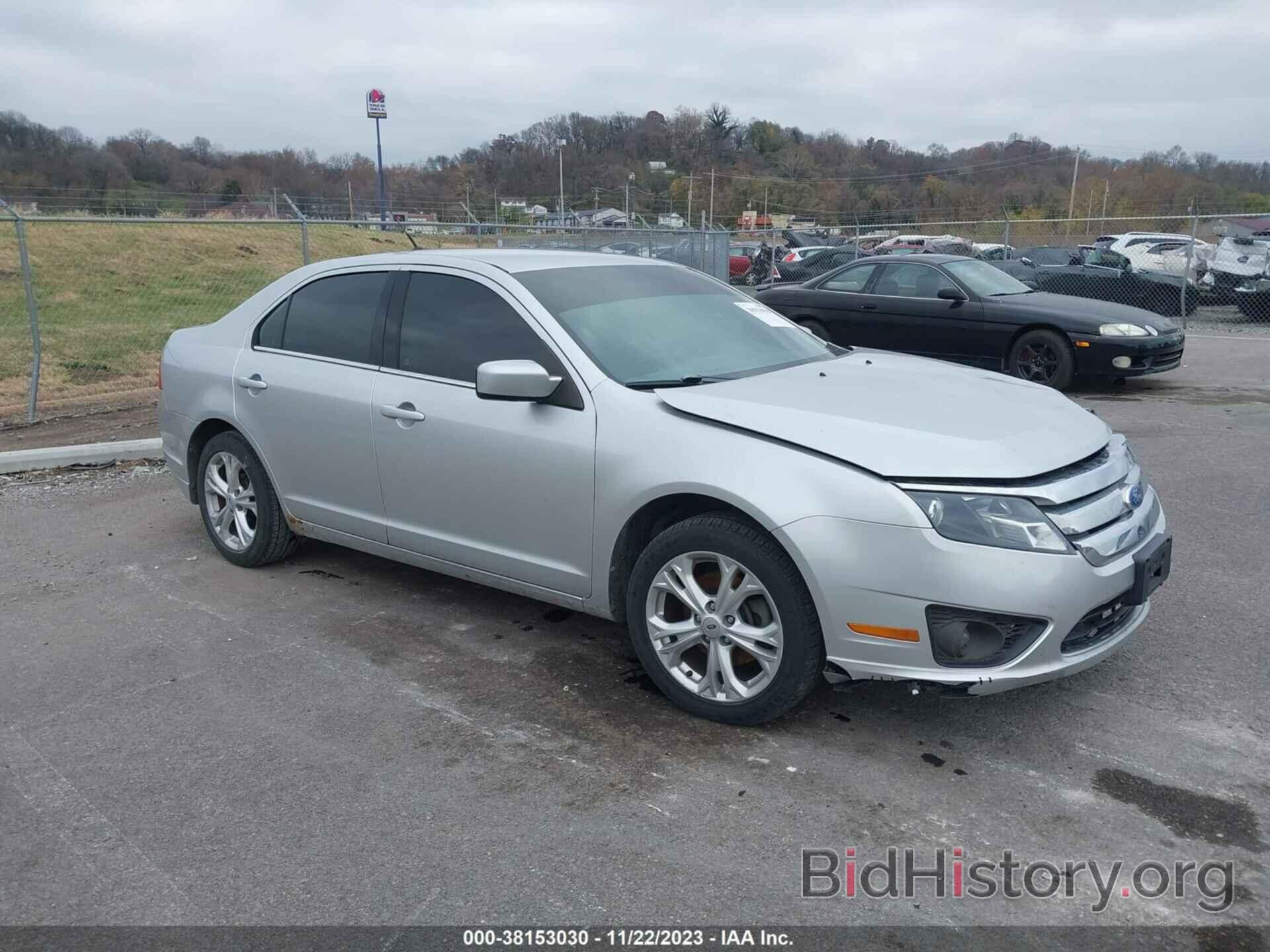 Photo 3FAHP0HA8CR258563 - FORD FUSION 2012