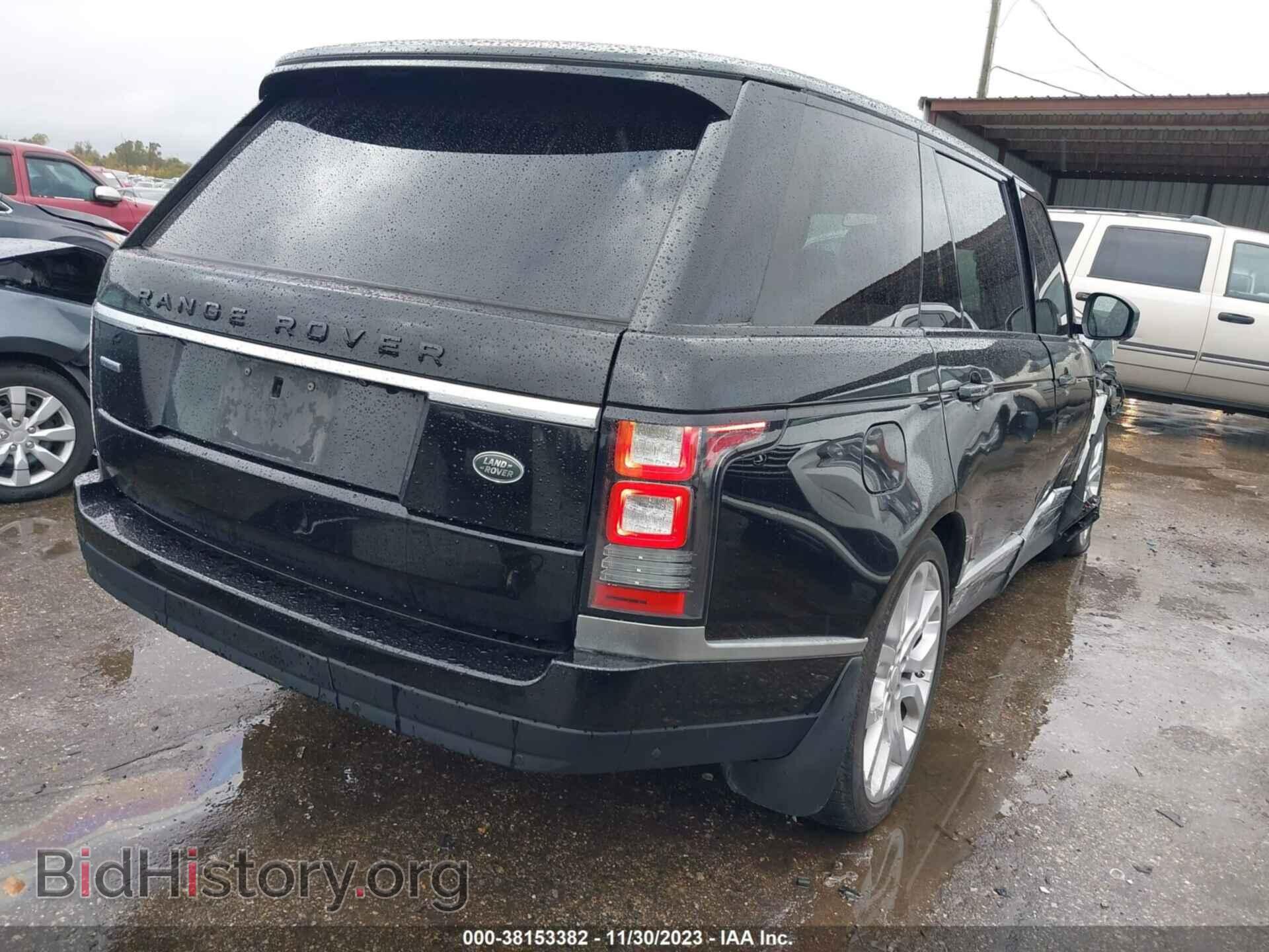 2015 LAND ROVER RANGE ROVER - VIN: SALGS3TFXFA205427 - Фото 4