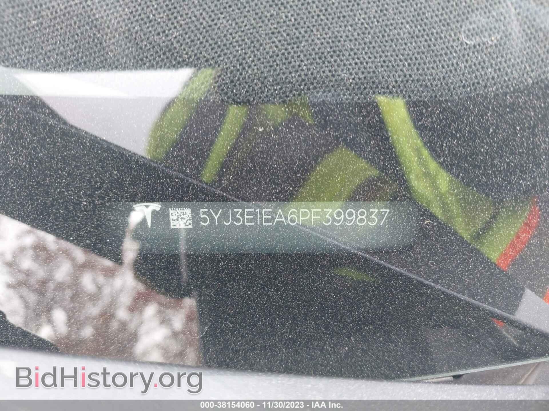 2023 TESLA MODEL 3 - VIN: 5YJ3E1EA6PF399837 - Фото 9