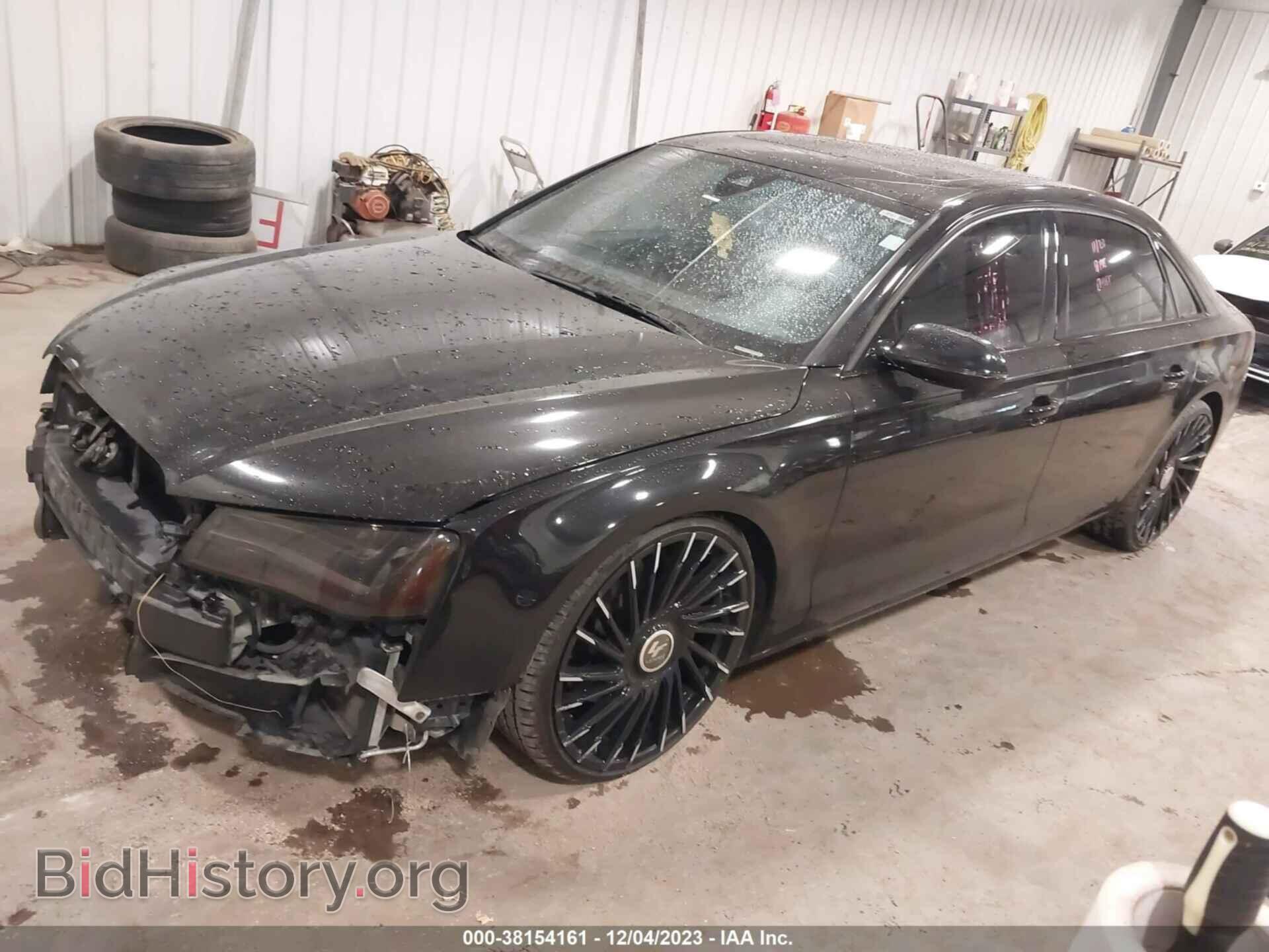 2013 AUDI A8 L - VIN: WAUR2AFD5DN018100 - Фото 2