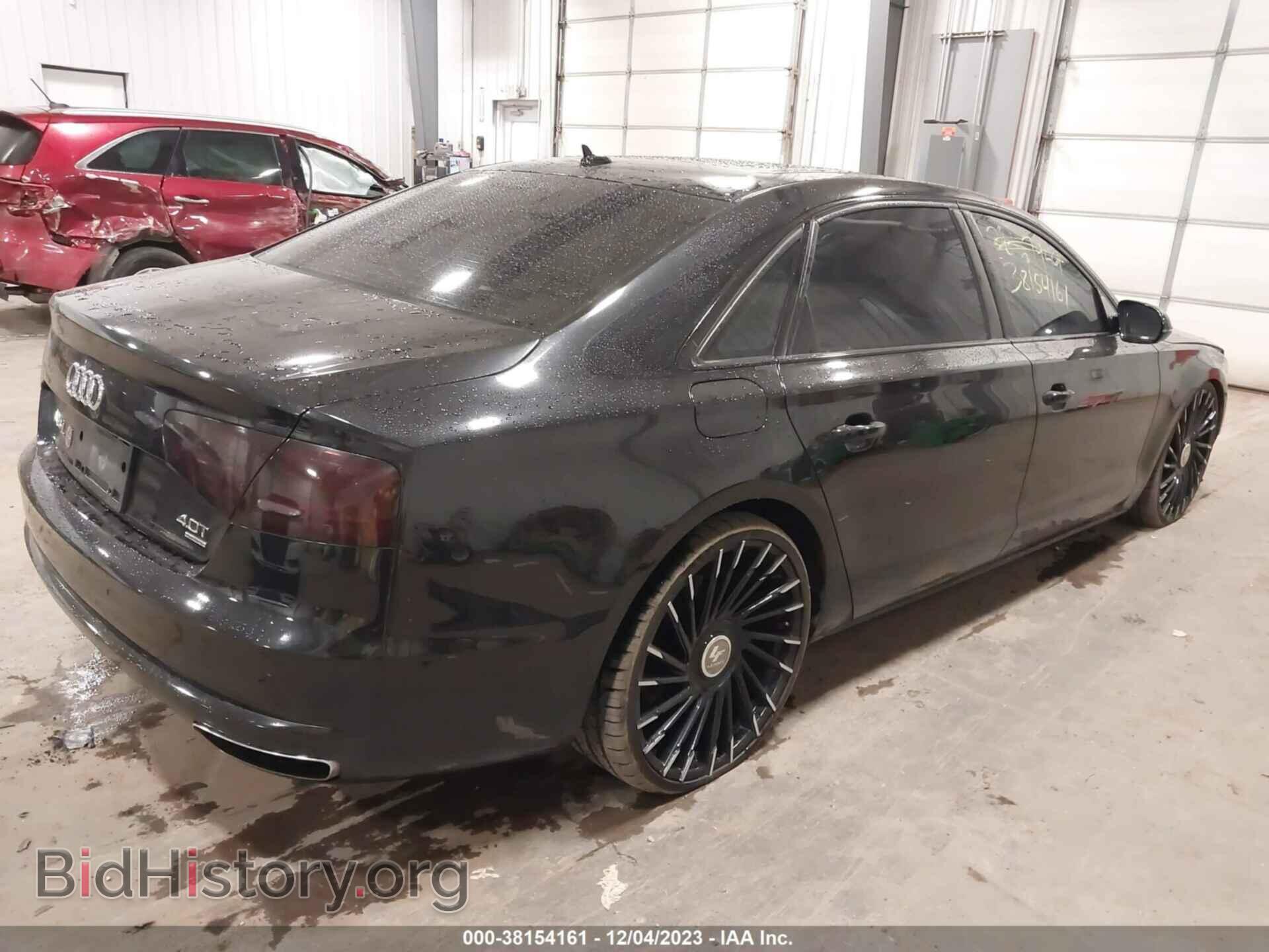 2013 AUDI A8 L - VIN: WAUR2AFD5DN018100 - Фото 4